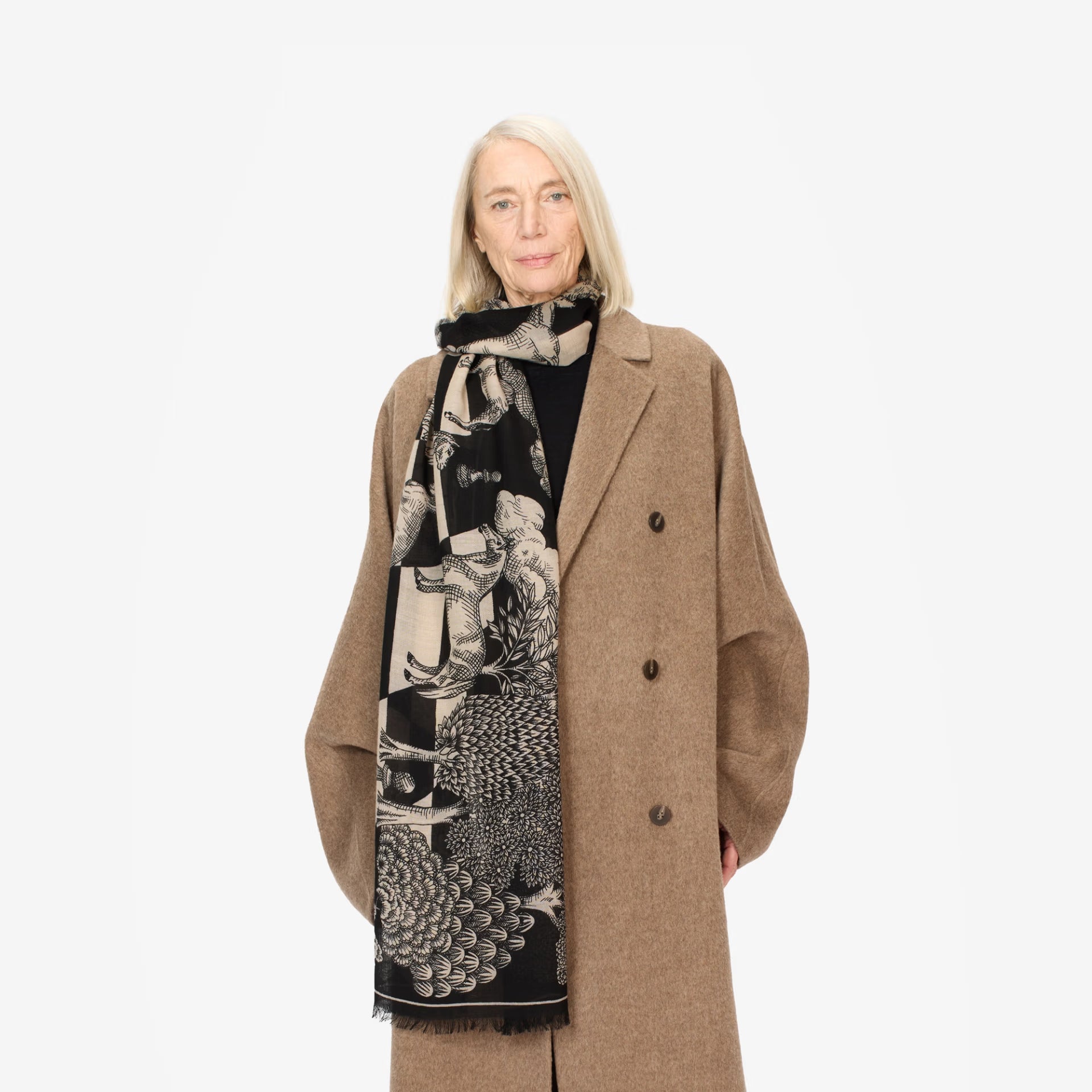 Scarf 55 - Magnus - Black
