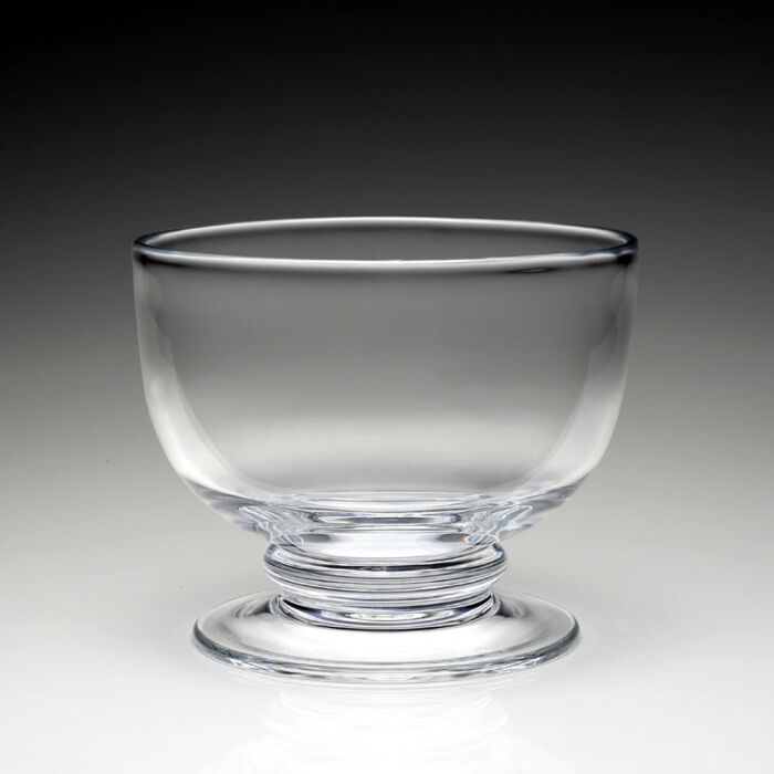 Classic Footed Serving Bowl - Clear