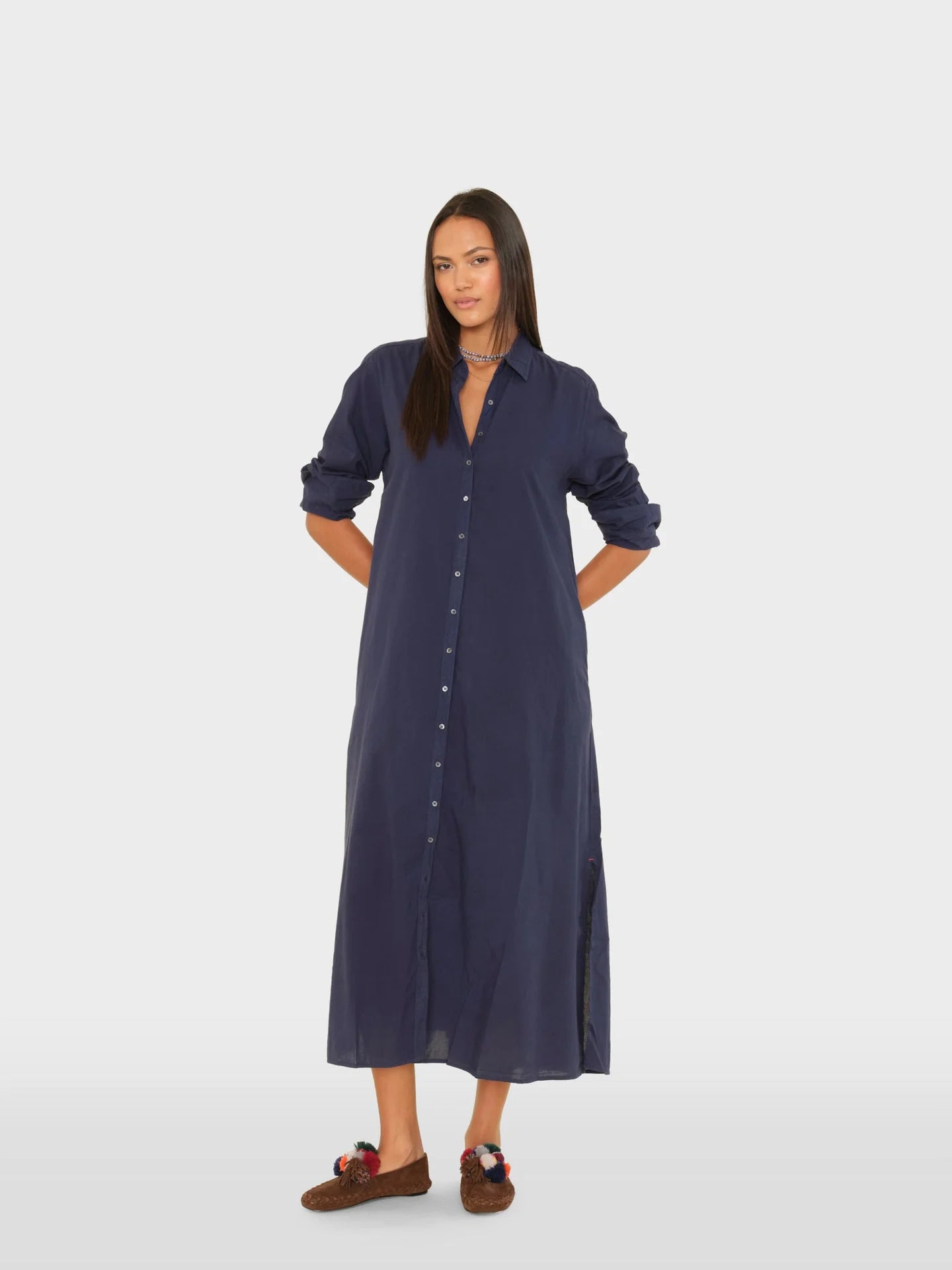 Boden Dress - Navy