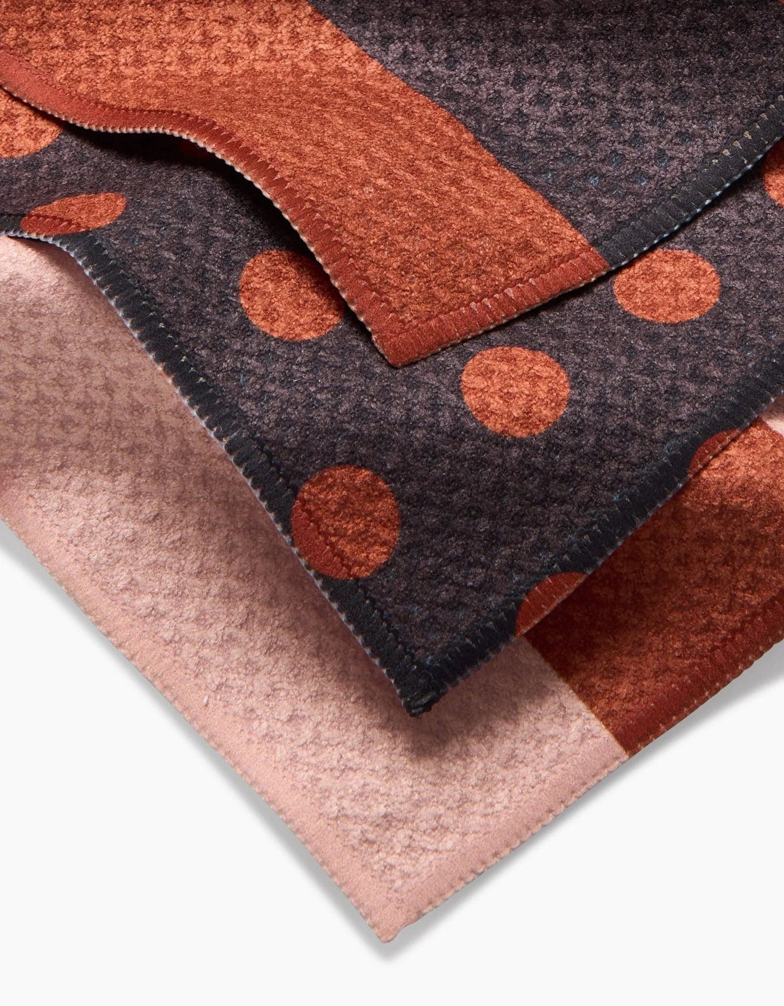 Microfiber Dishcloth Set of 3 - Cocoa Dots