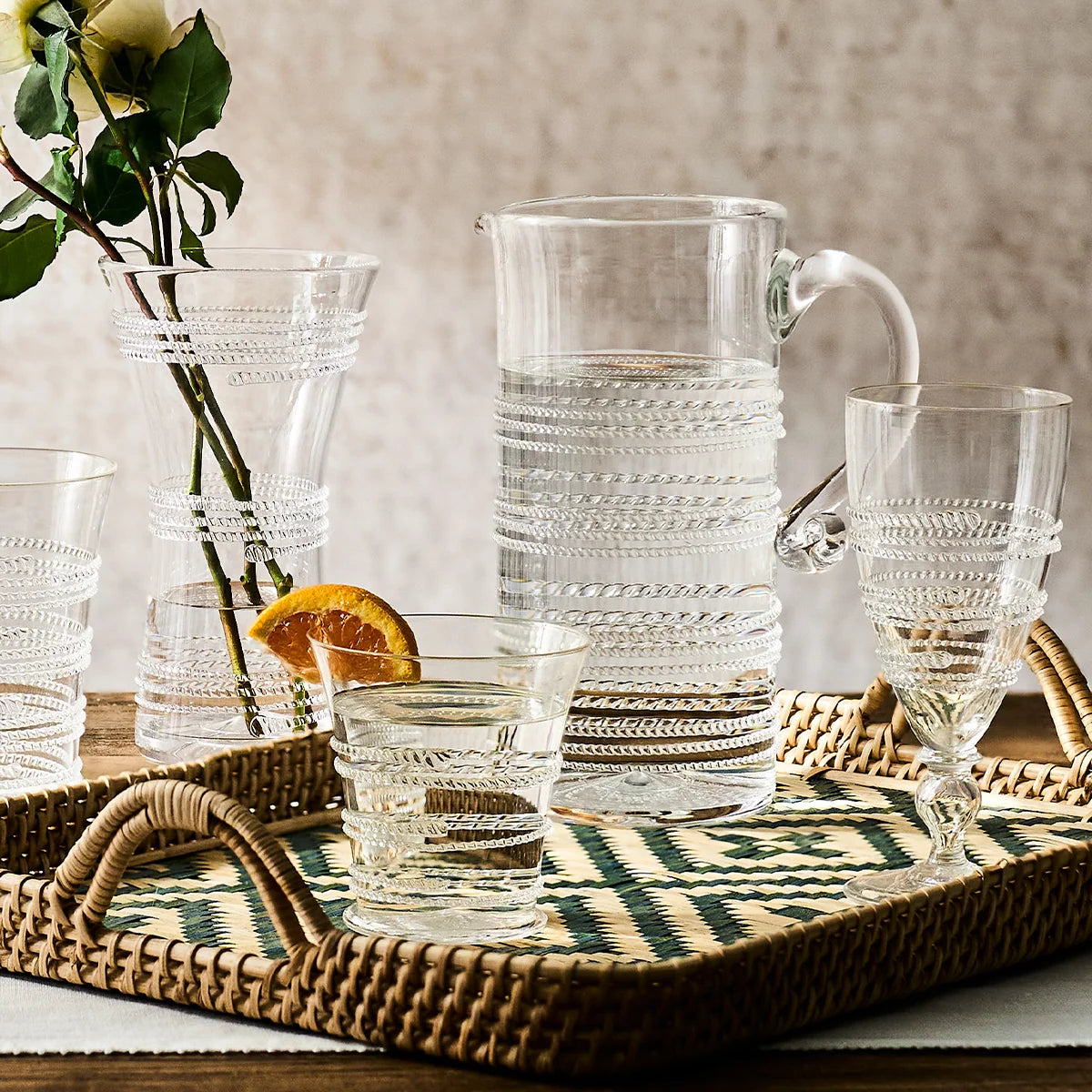 Ella Small Tumbler Set of 4 - Clear