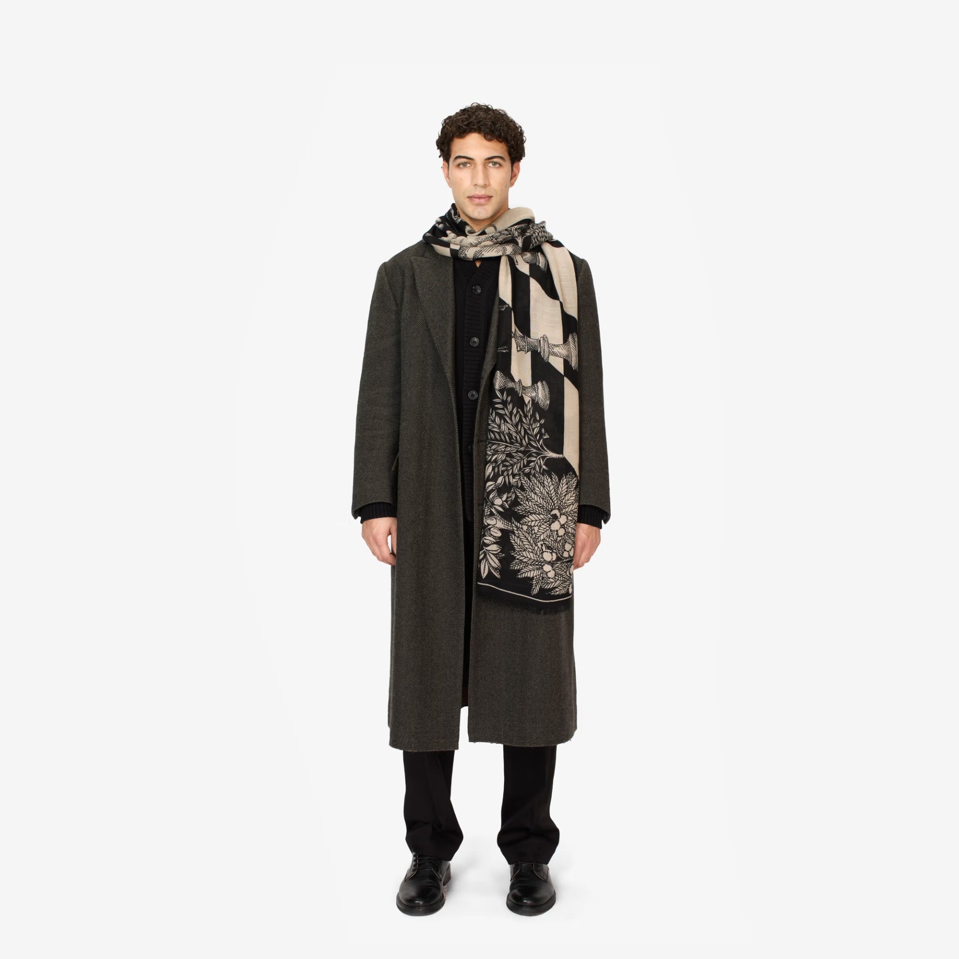 Scarf 55 - Magnus - Black