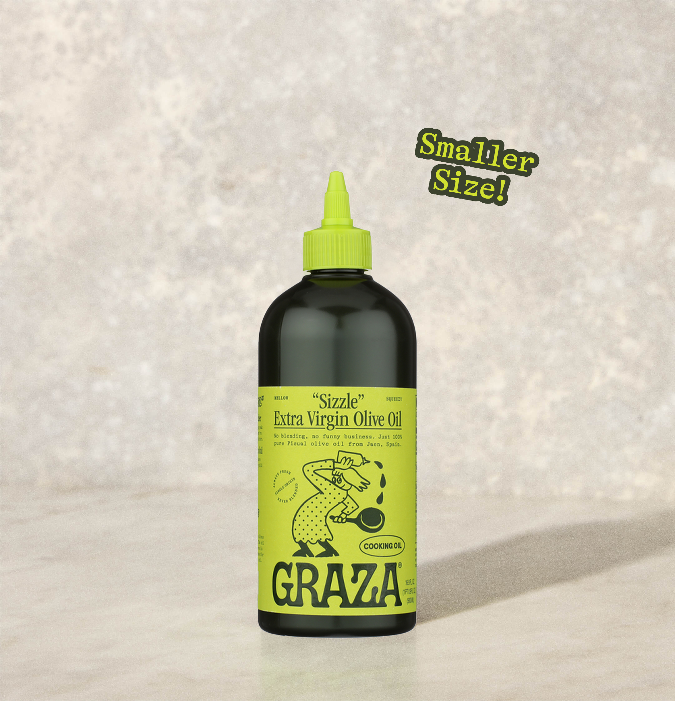 Graza - Baby Sizzle (500ml Bottle) REGULAR SIZES CURRENTLY OOS