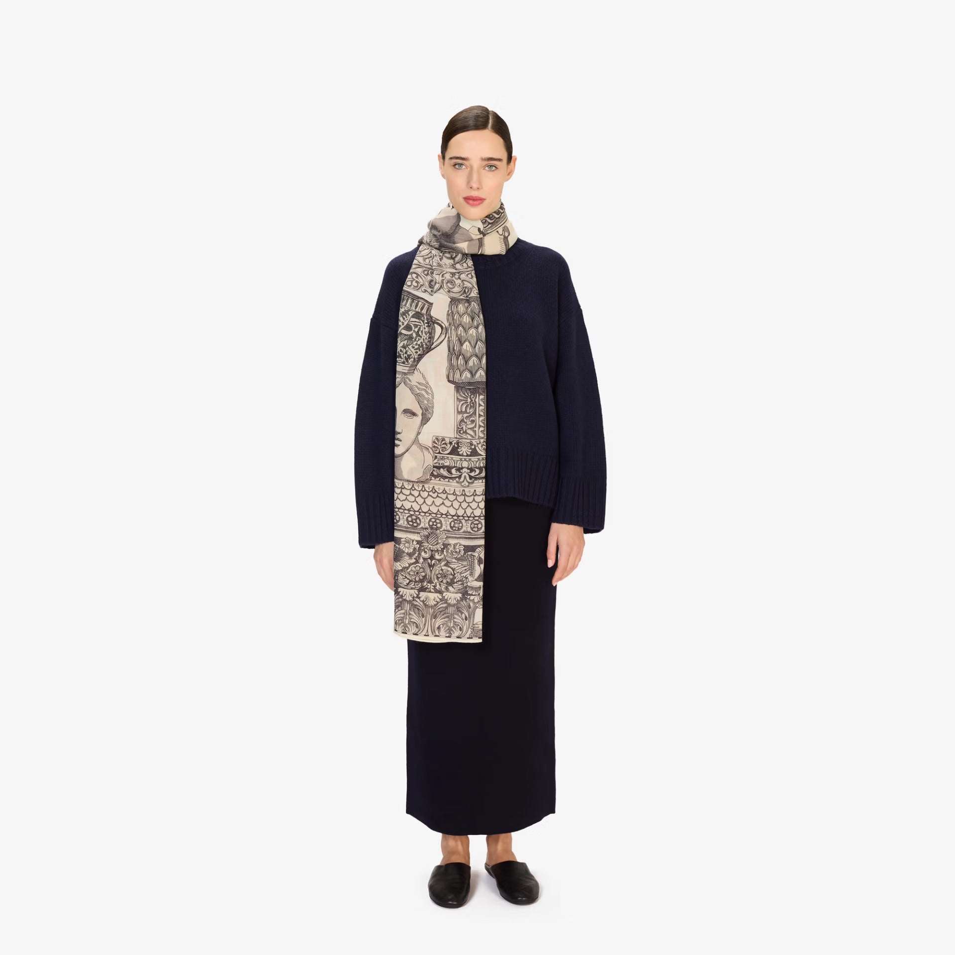 Scarf 80 - Archives - White