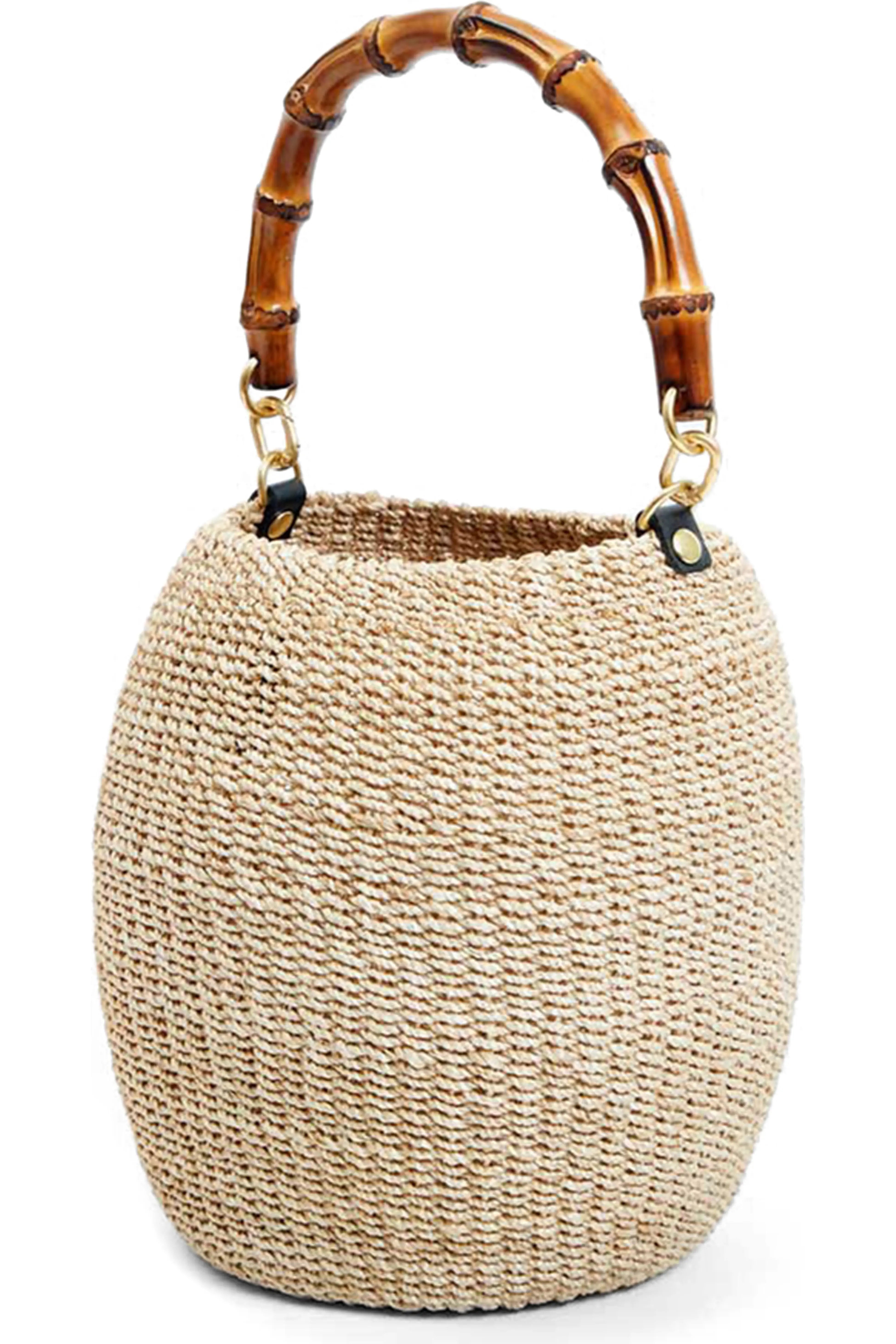 Pot de Miel w/ Bamboo Handle - Cream