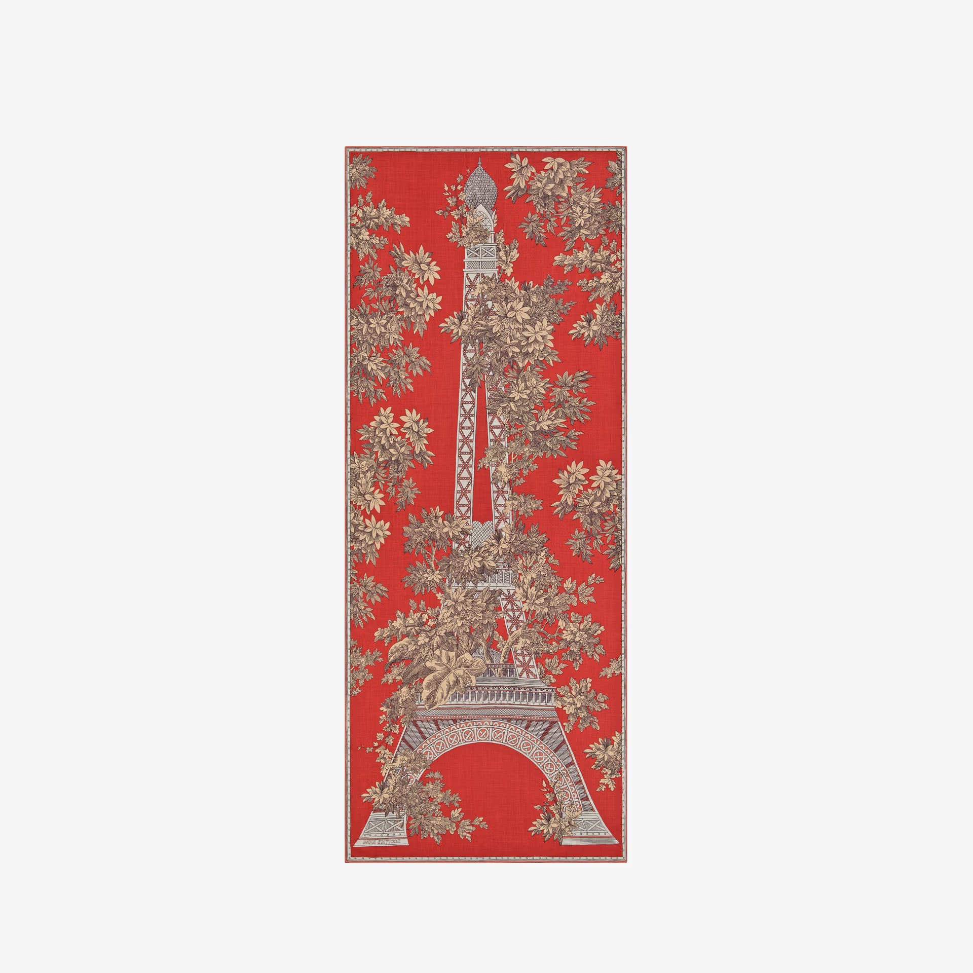 Scarf 80 - 1889 - Terracotta
