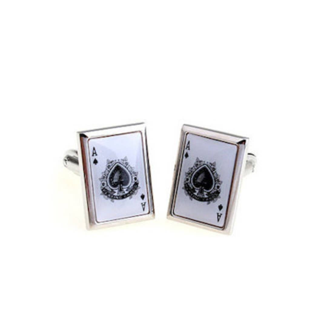 Golf Tee and Ball Cufflinks - Mallard Duck Cufflinks
