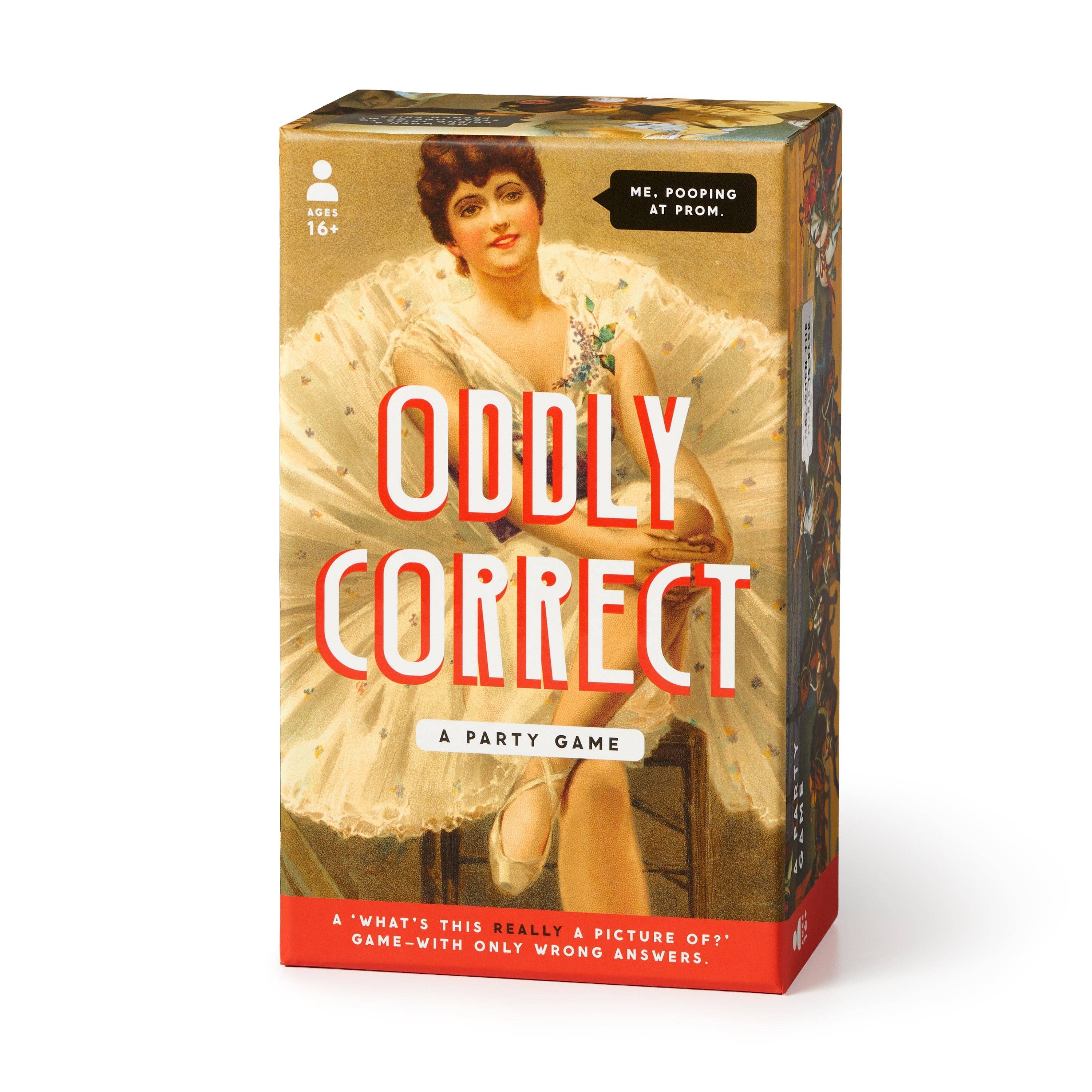 Chronicle Books - Brass Monkey Oddly Correct Party Game