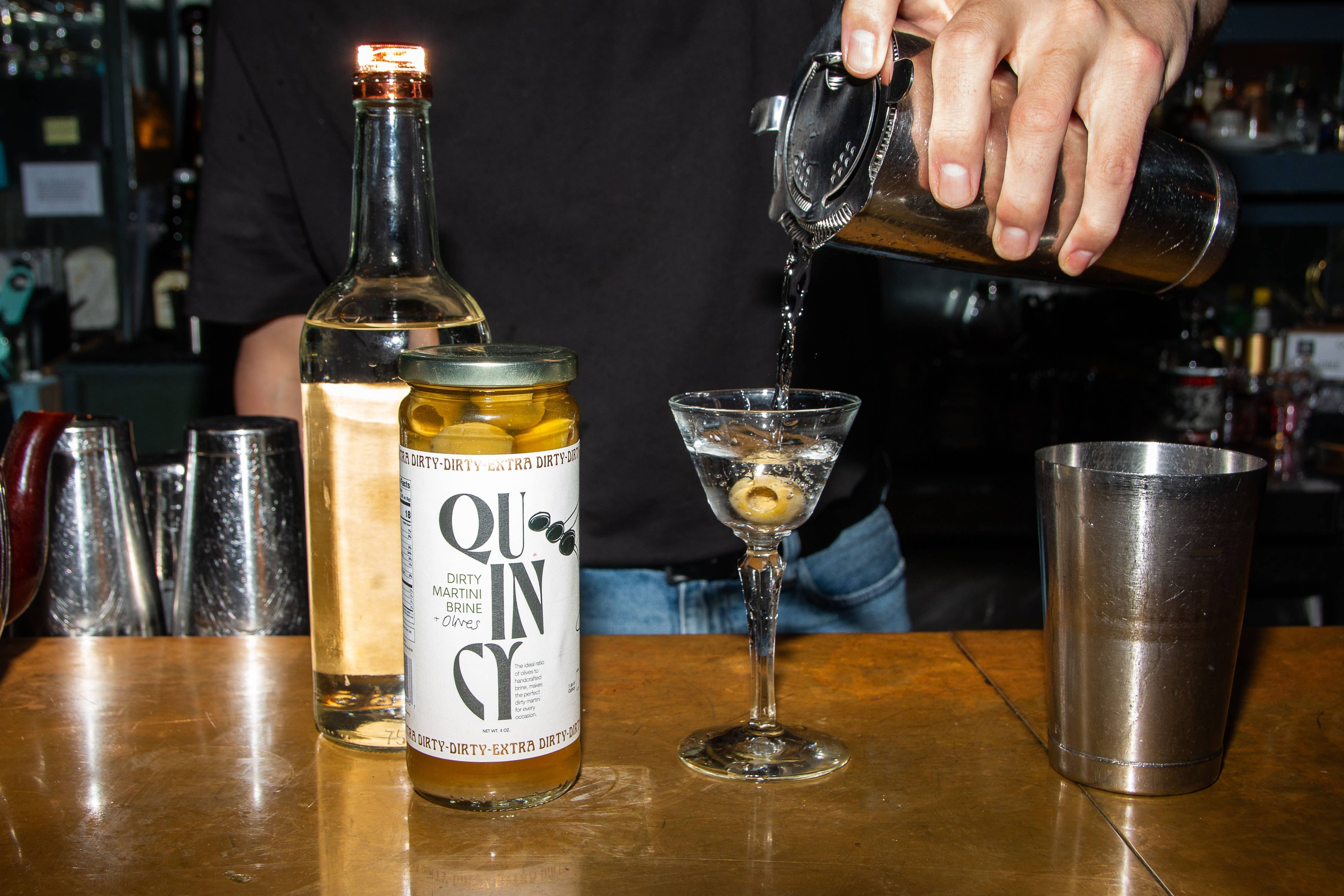 Quincy Jar Olives & Martini Brine