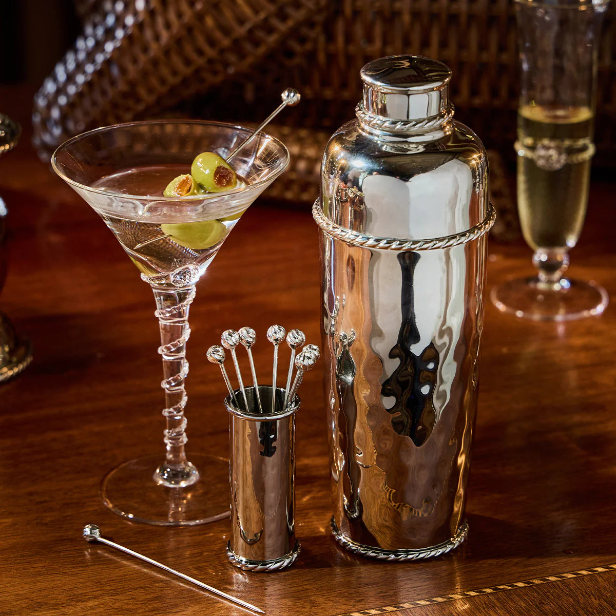 Amalia Martini Glass Set/2
