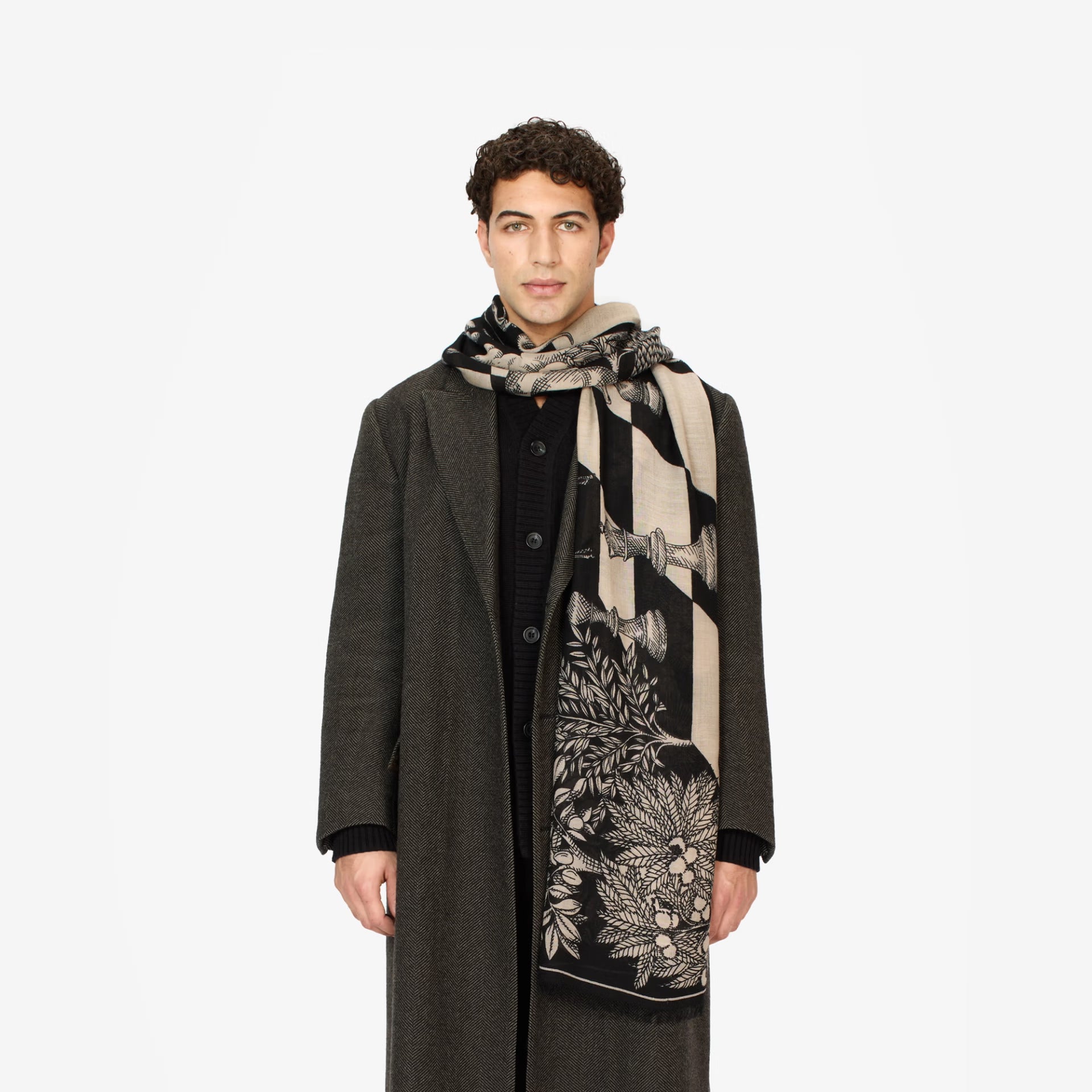 Scarf 55 - Magnus - Black