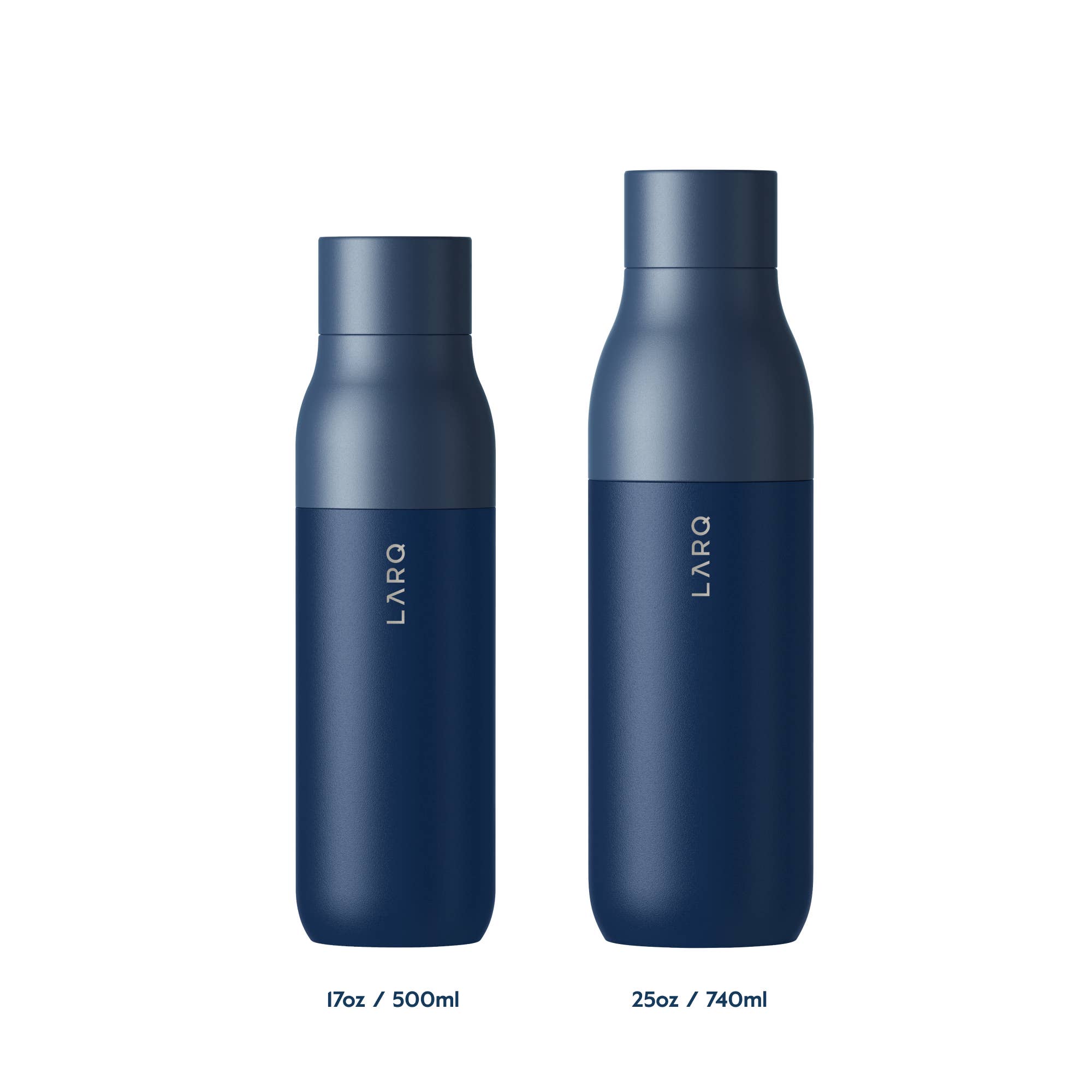 Self-Cleaning Water Bottle 17oz - Monaco Blue