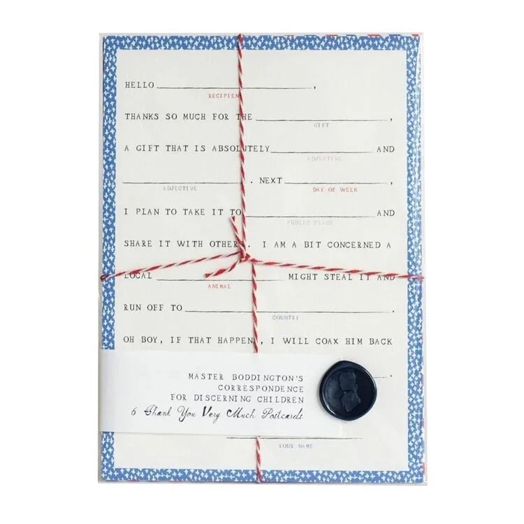 Fill in the Blank Postcards