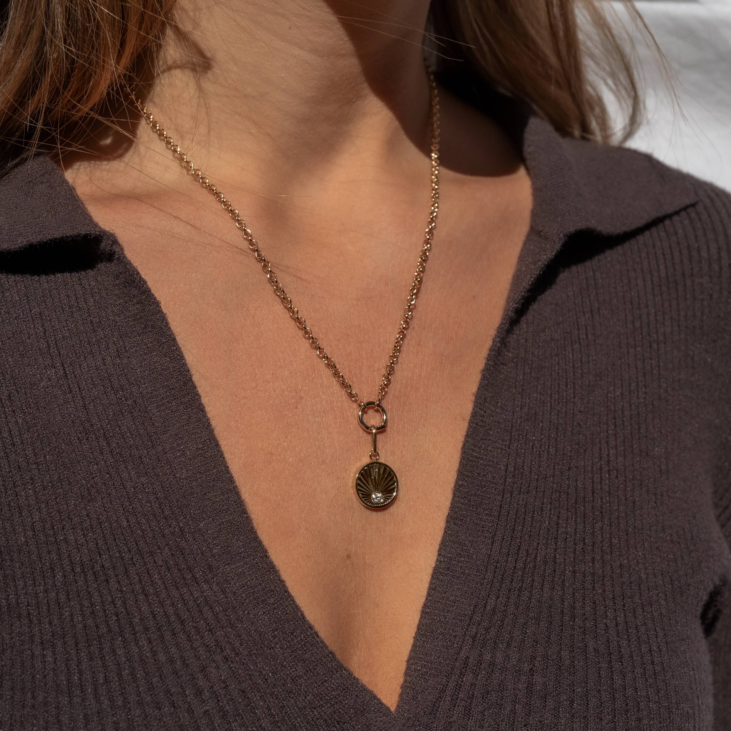 Birth of Venus Rolo Necklace