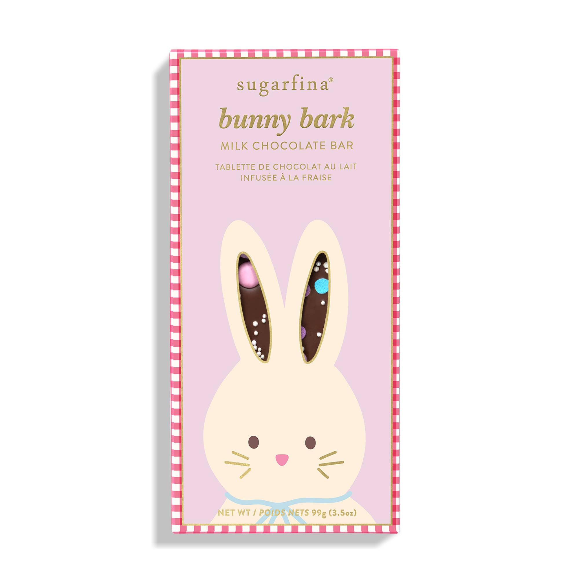 Sugarfina - Bunny Bark Pink Chocolate Bar (Easter 2026)