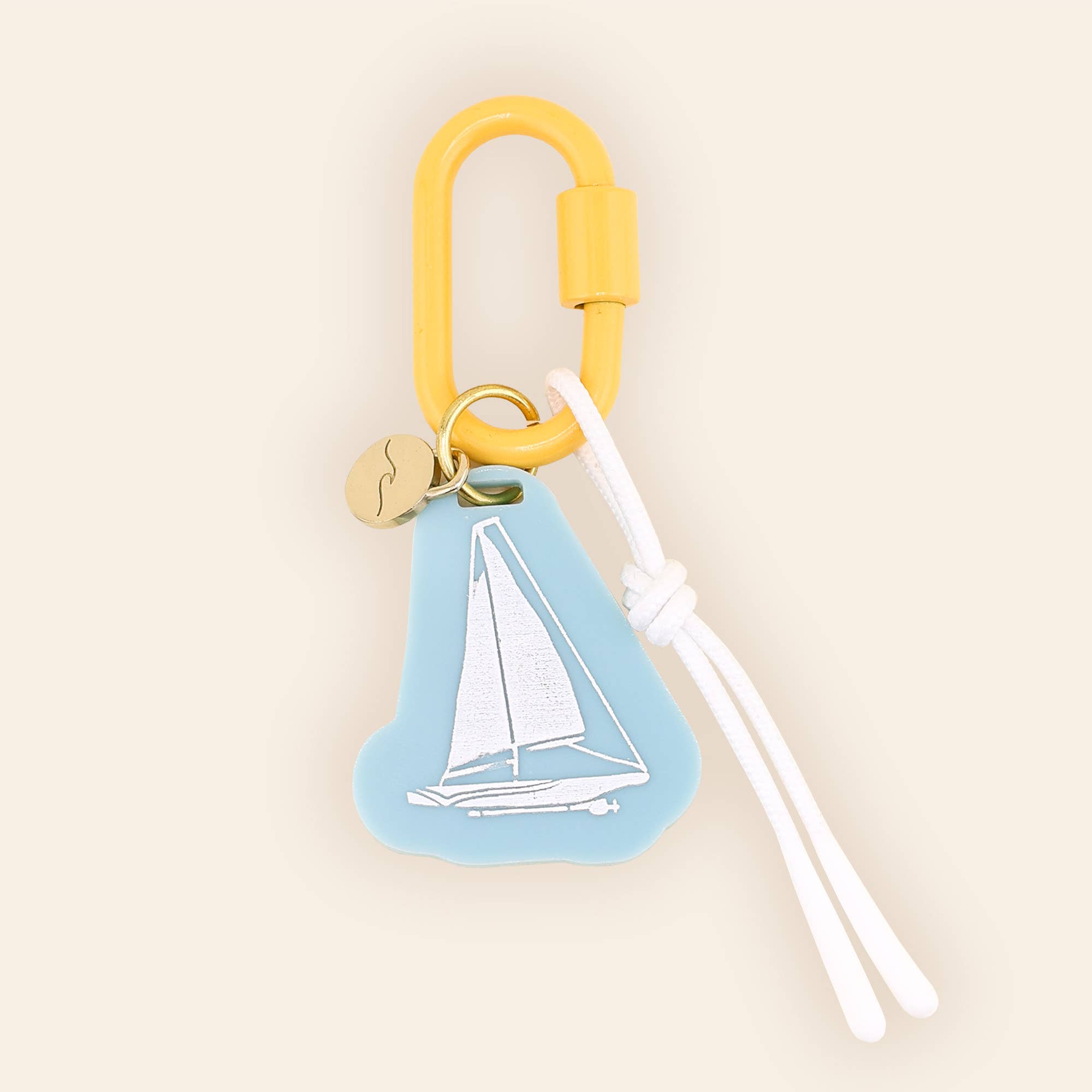 Freshwater Curated Goods™ - Sailboat Bag Charm