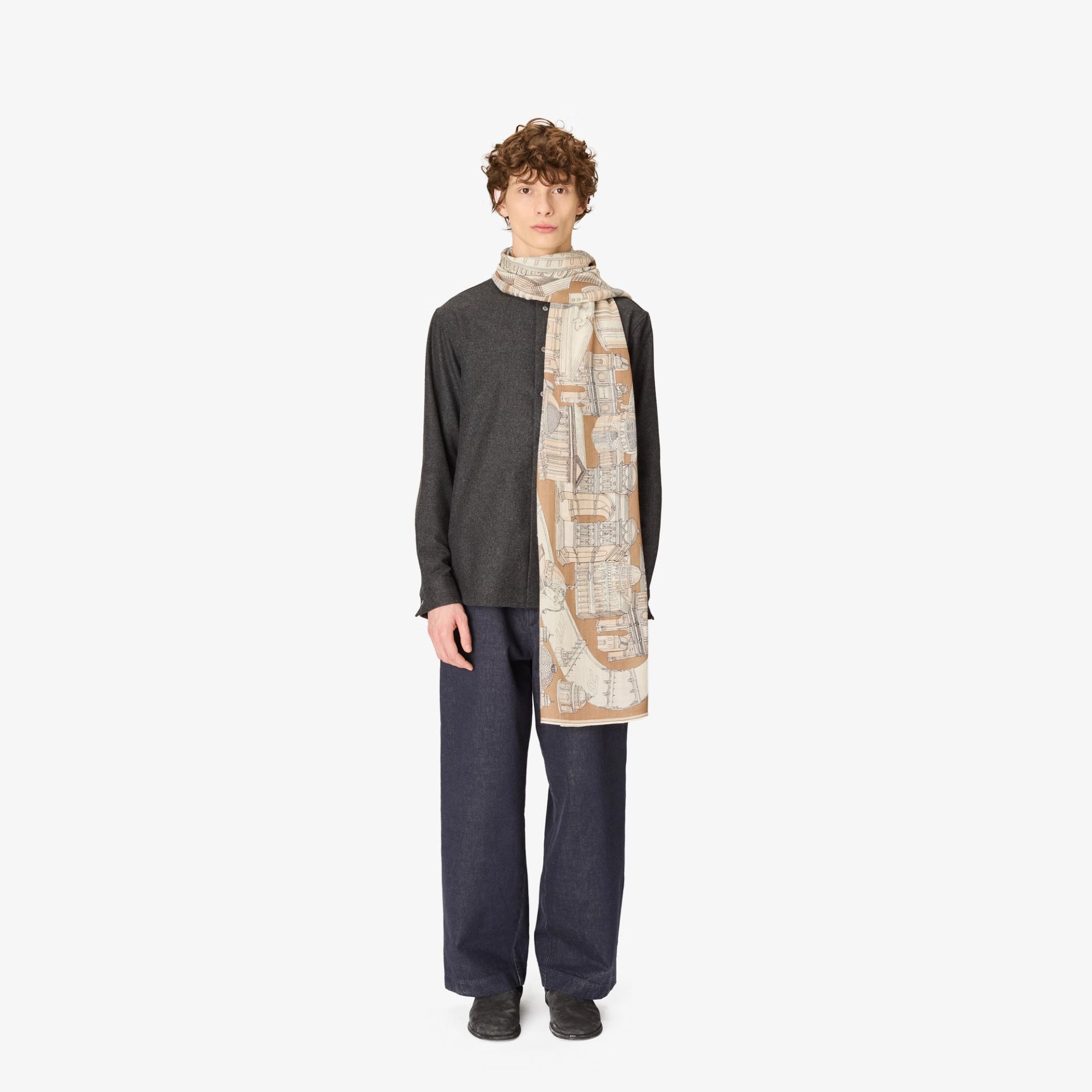 Roma Scarf - Beige