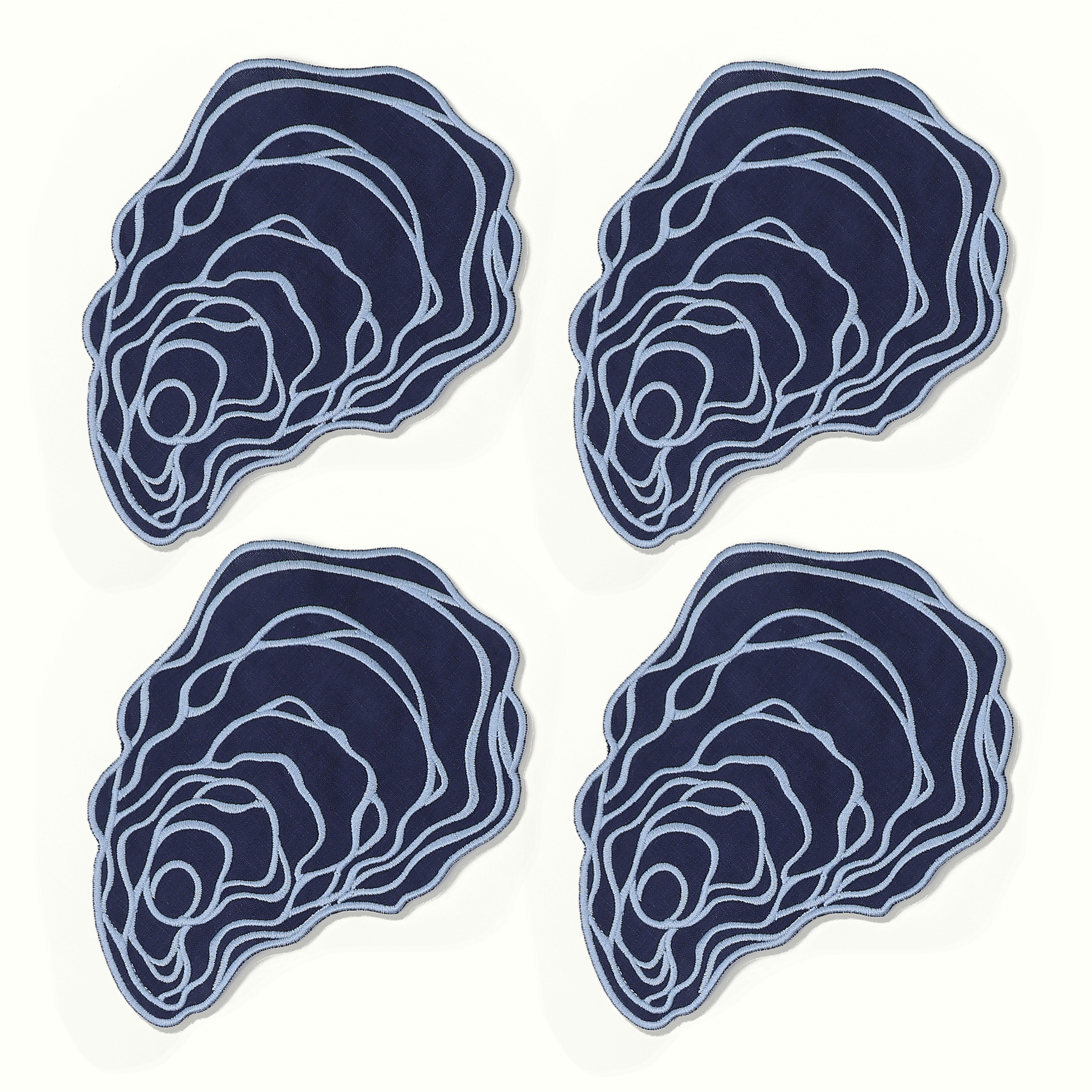 House of Gleason - Oyster Linen Cocktail Napkins - Set of 4