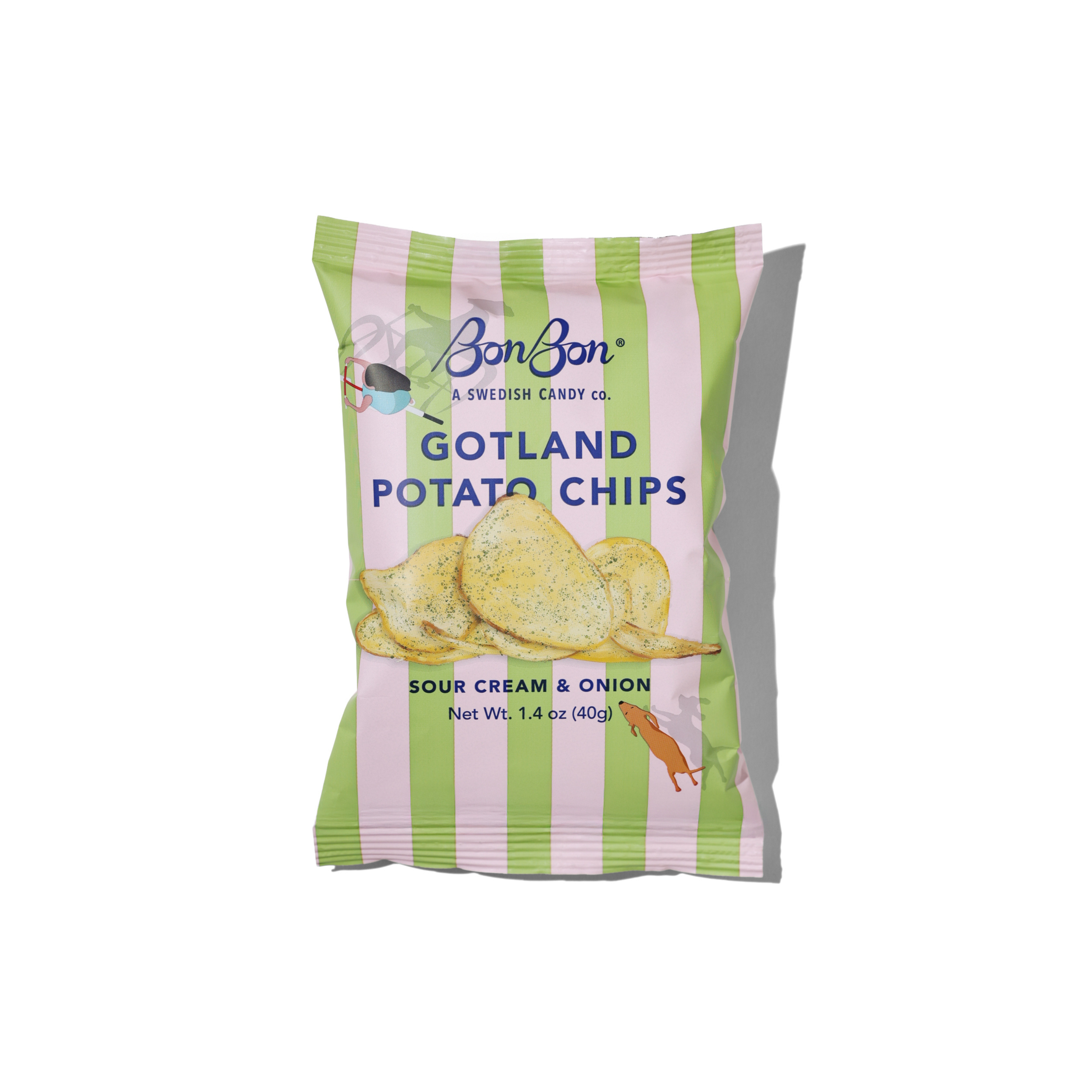 BonBon - A Swedish Candy Co - BonBon's Sour Cream and Onion Potato Chips