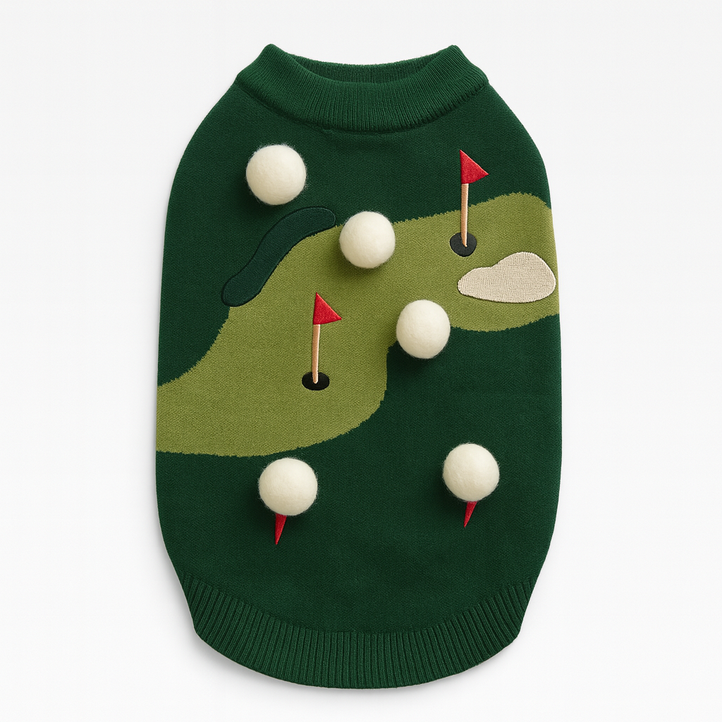 Found My Animal - Found My Animal Golf Sweater: Large