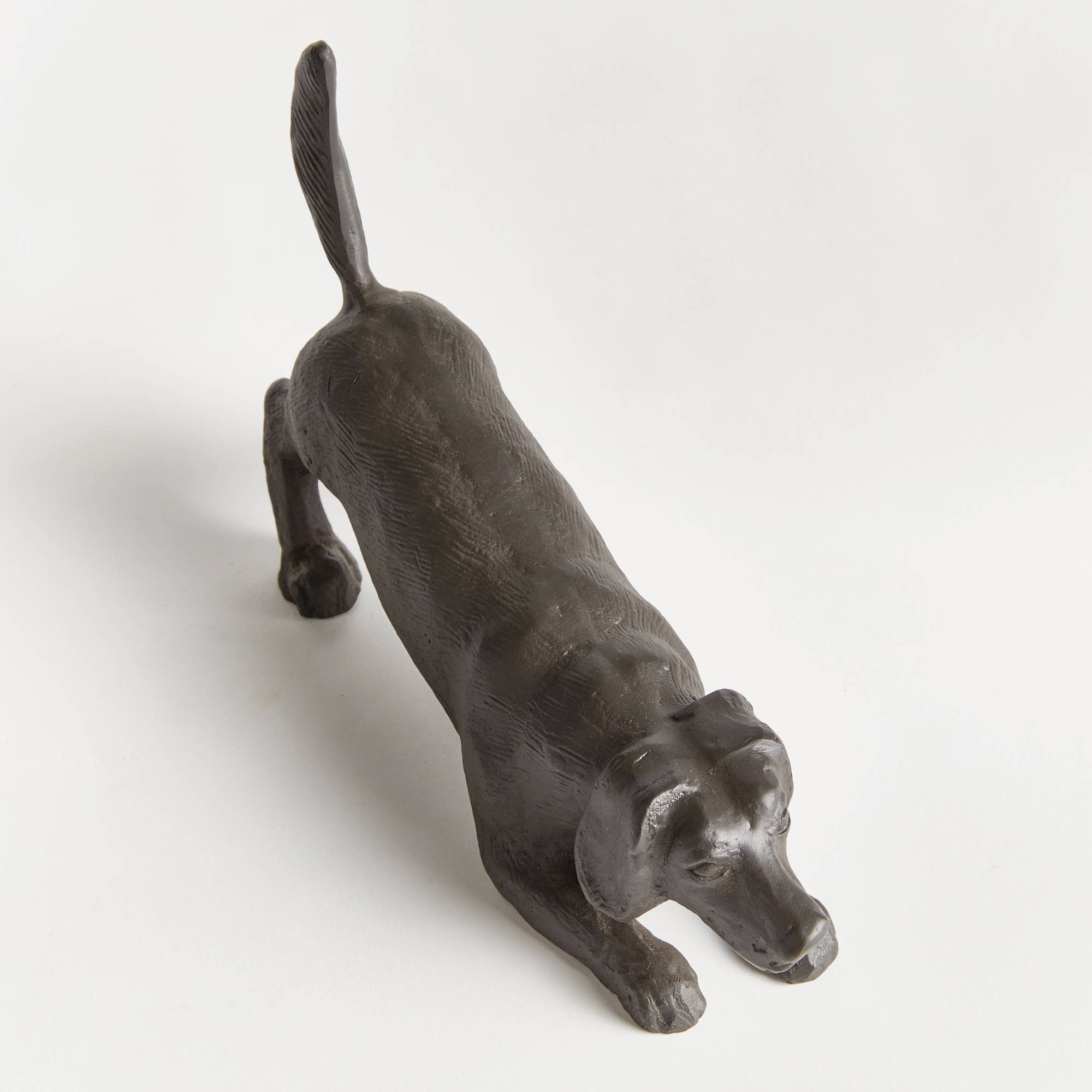 Napa Home & Garden - Playful Dog Sculpture, Black