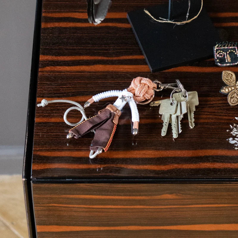 JR the Cowboy Key Ring
