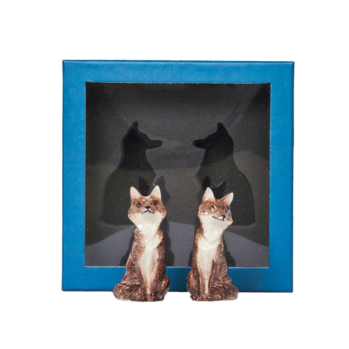 Clever Creatures Fox Salt and Pepper Shakers Set/2pc