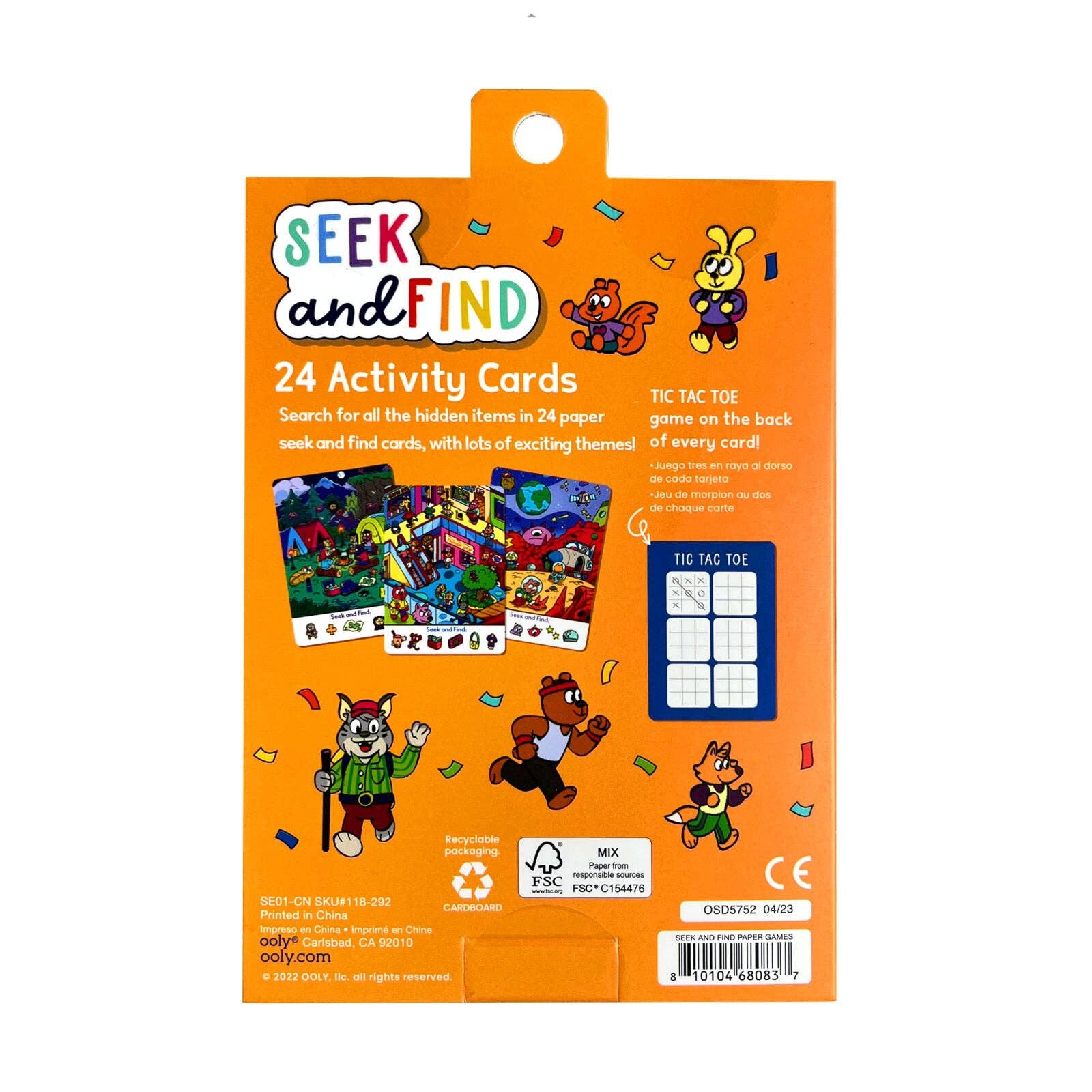 Seek & Find Activity Cards -