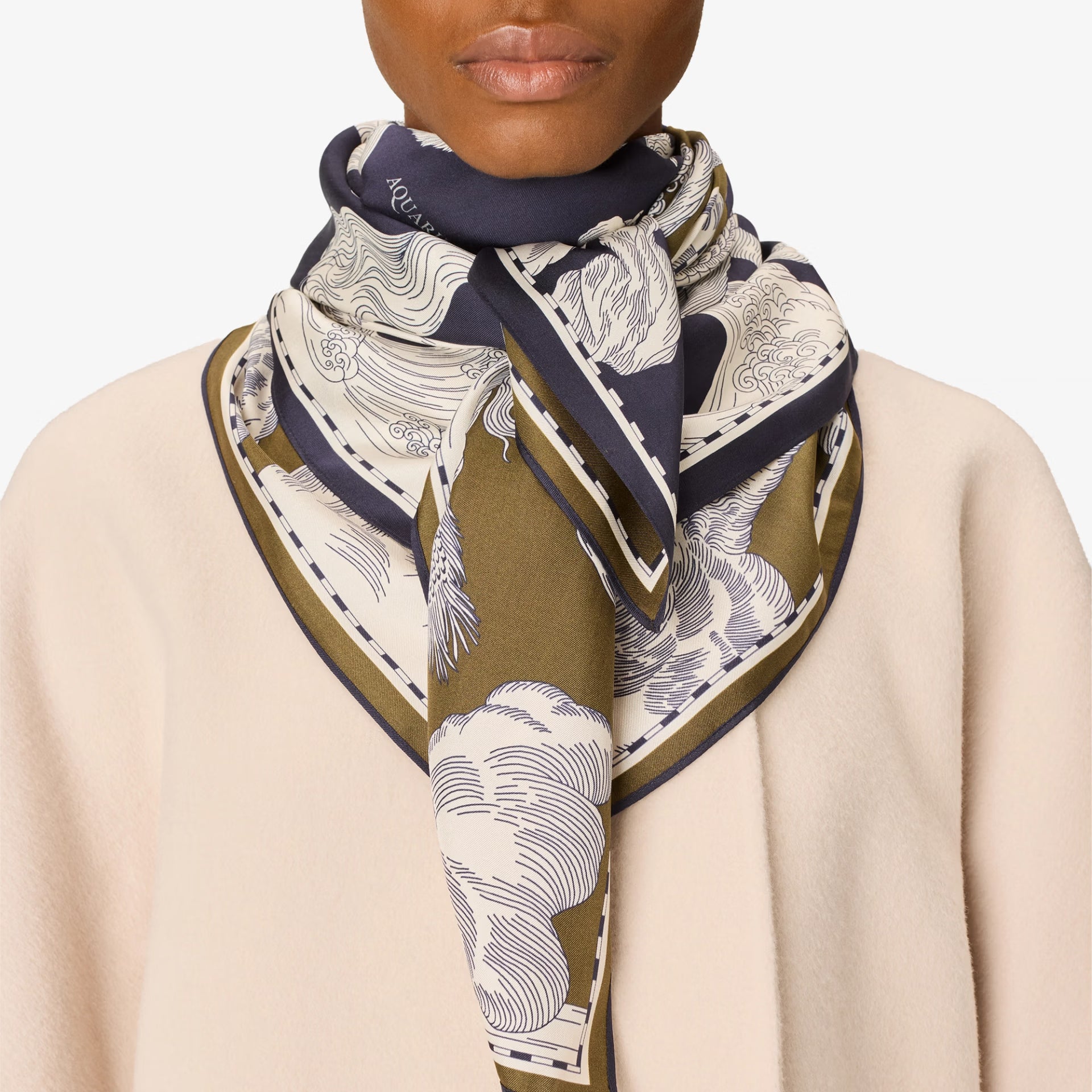 Square 100 - Astrologie - Navy / Khaki