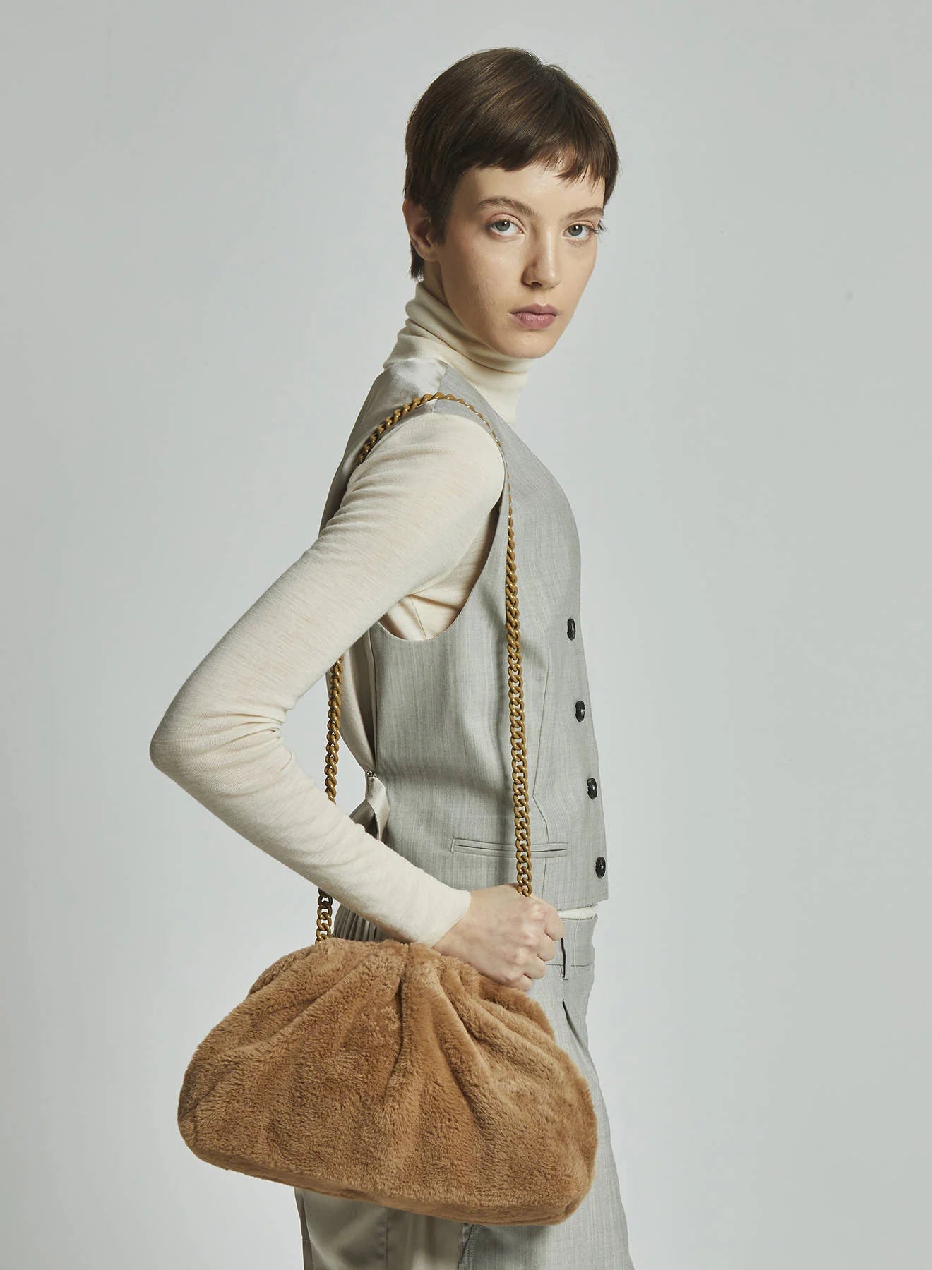 Nita Game Clutch - Nude