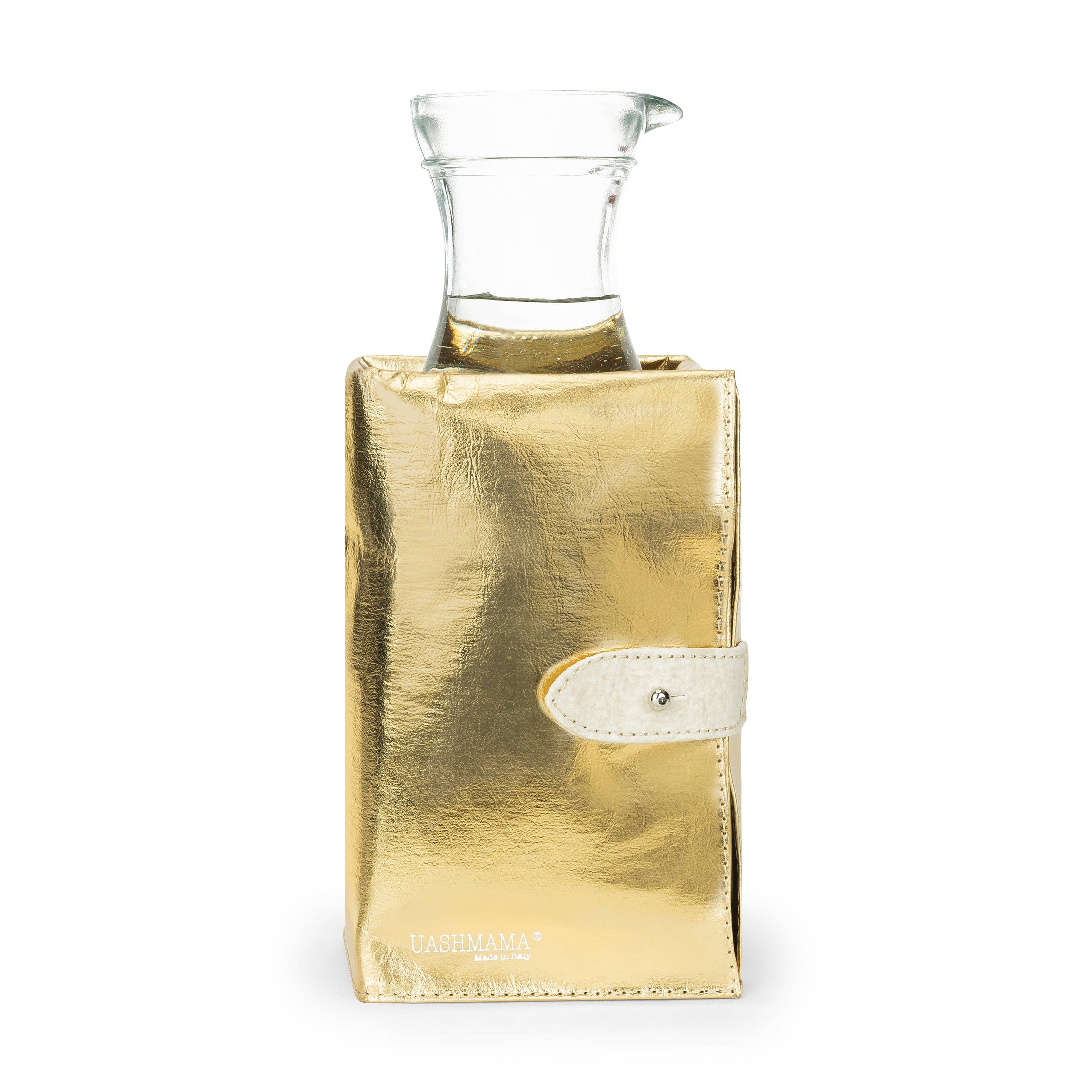 Uashmama - ICE-CUBE BEVERAGE CHILLER: Silver