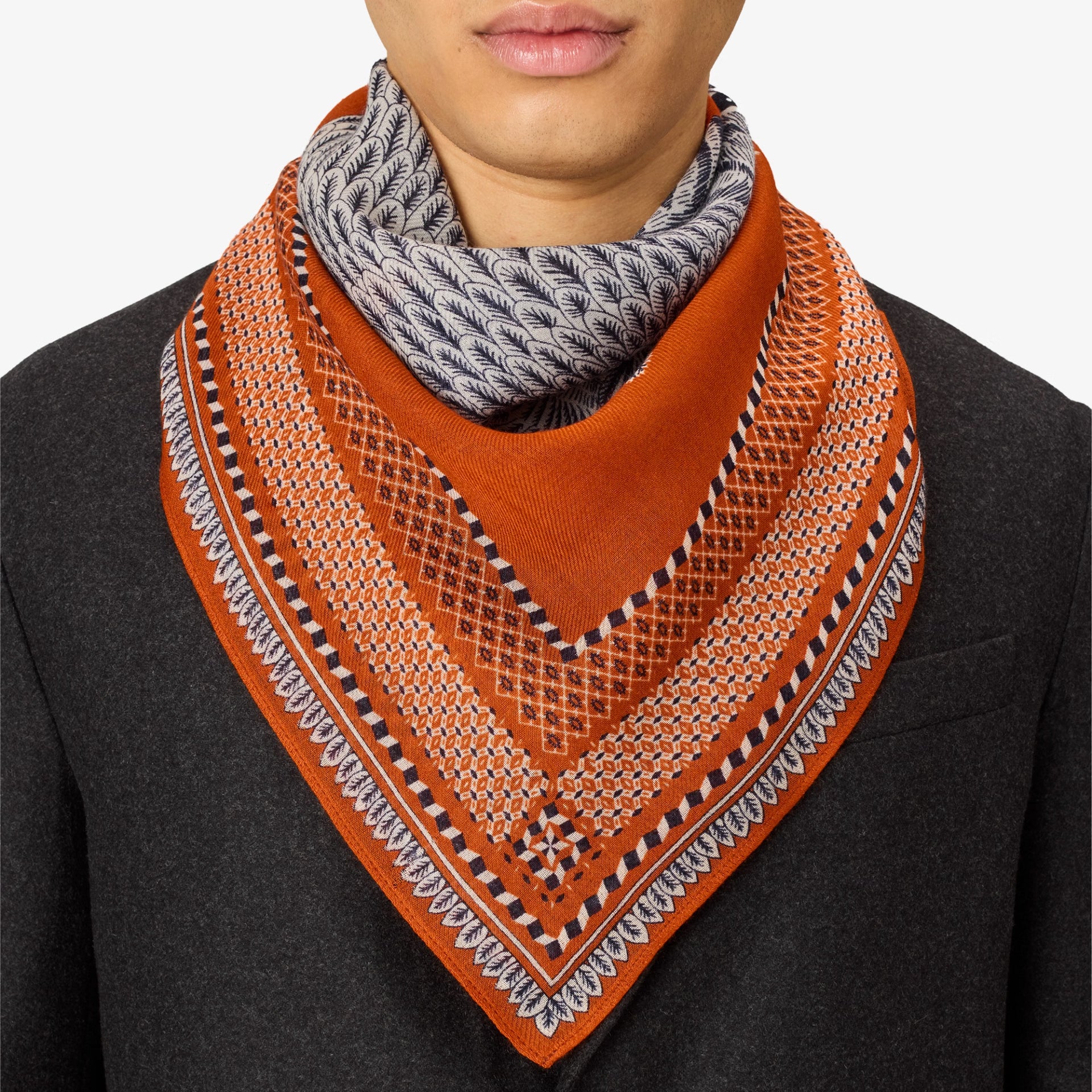Square 70- Chouette - Terracotta