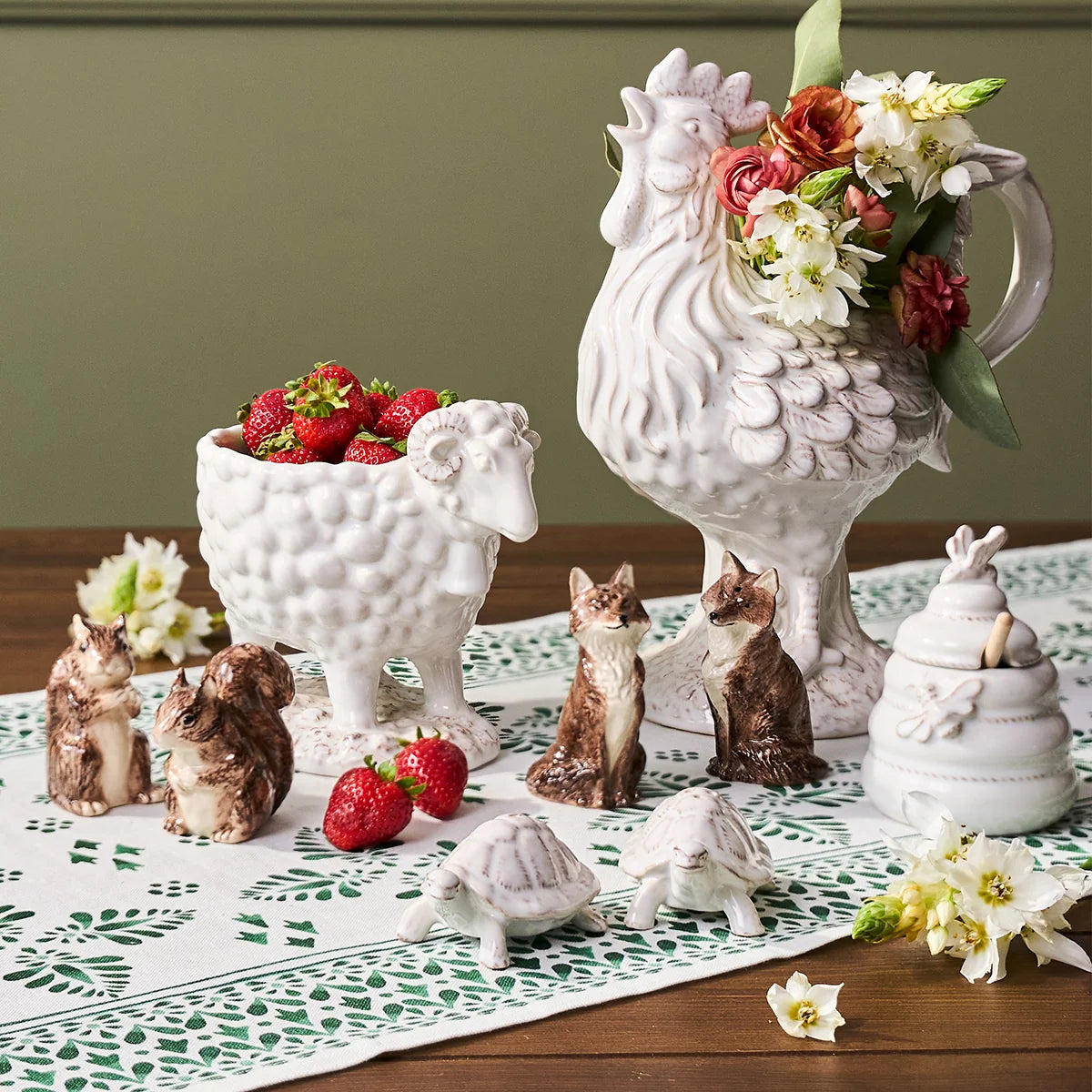 Clever Creatures Fox Salt and Pepper Shakers Set/2pc