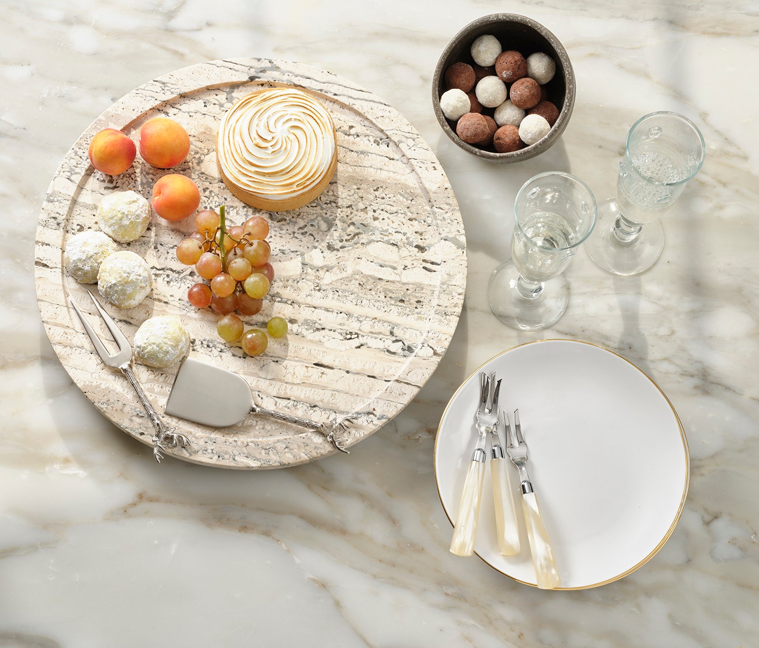 Colson Appetizer Fork Set of 4 - Ivory