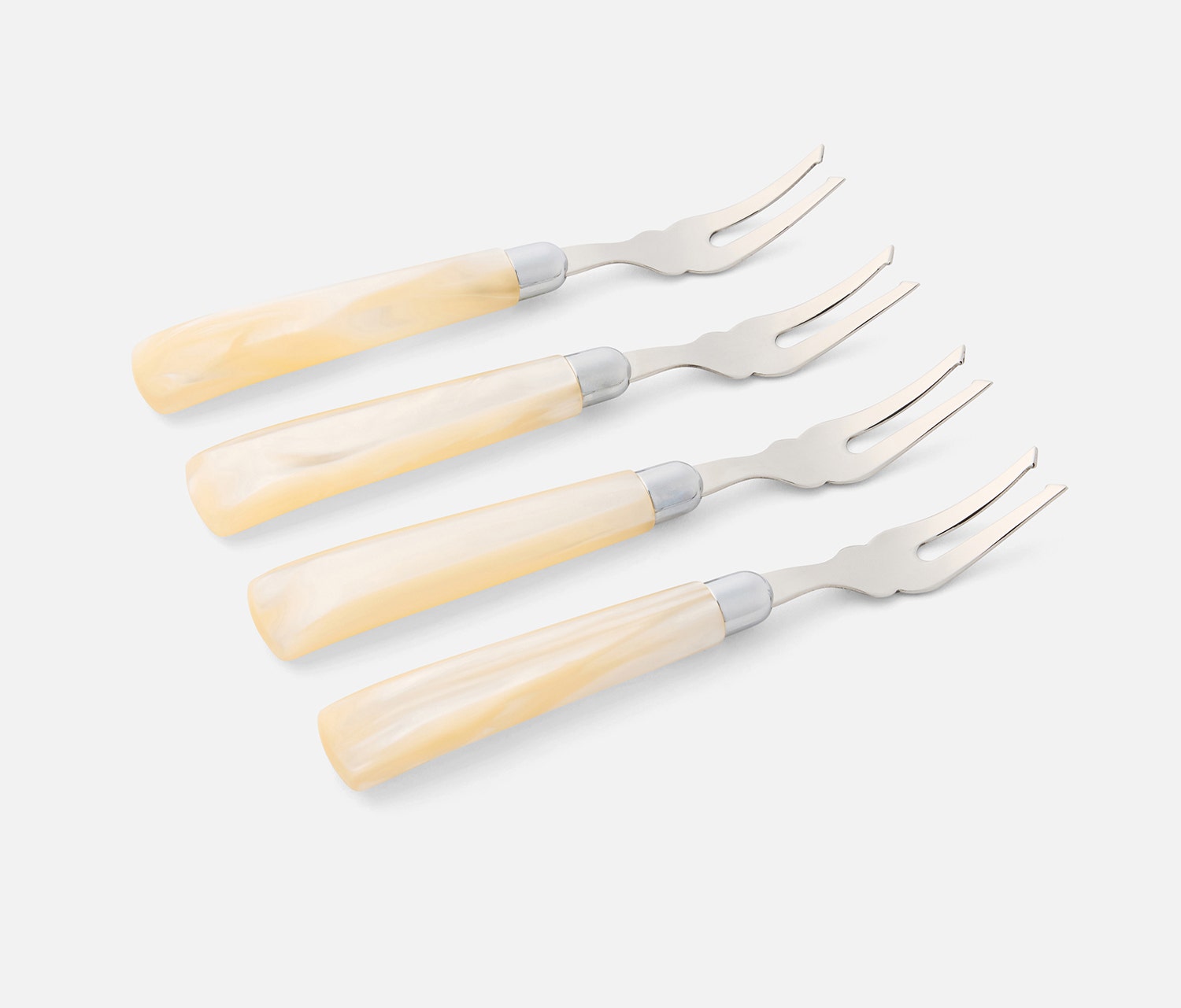 Colson Appetizer Fork Set of 4 - Ivory