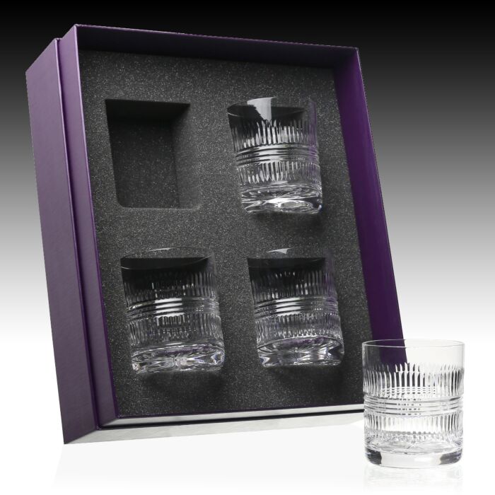 Gemma Gift Set of 4 DOF Tumblers - Clear