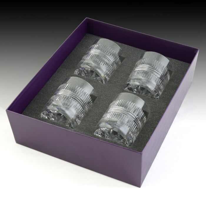 Gemma Gift Set of 4 DOF Tumblers - Clear