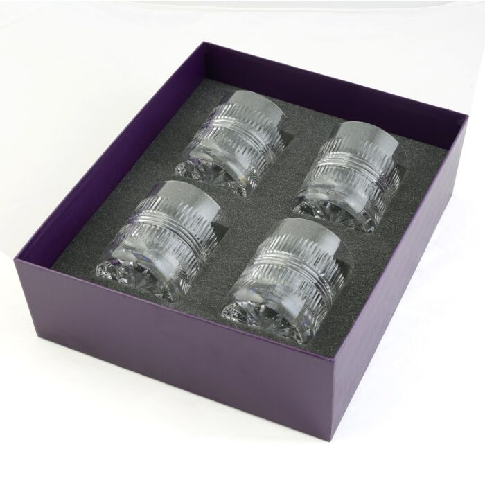 Gemma Gift Set of 4 DOF Tumblers - Clear