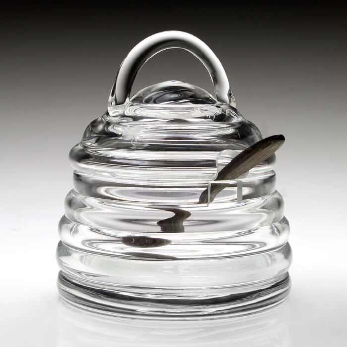 Honeybee Honey Jar with Spoon