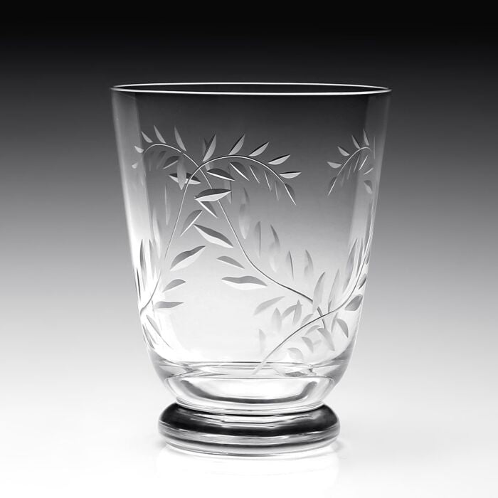 Jasmine Footed Double Old Fashioned Tumbler - Clear