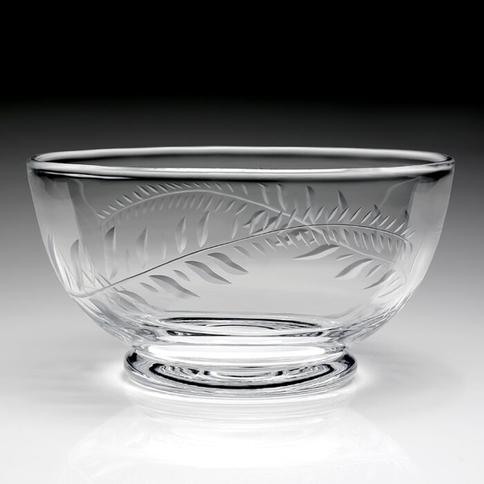 Jasmine Salad Bowl Clear - 9"