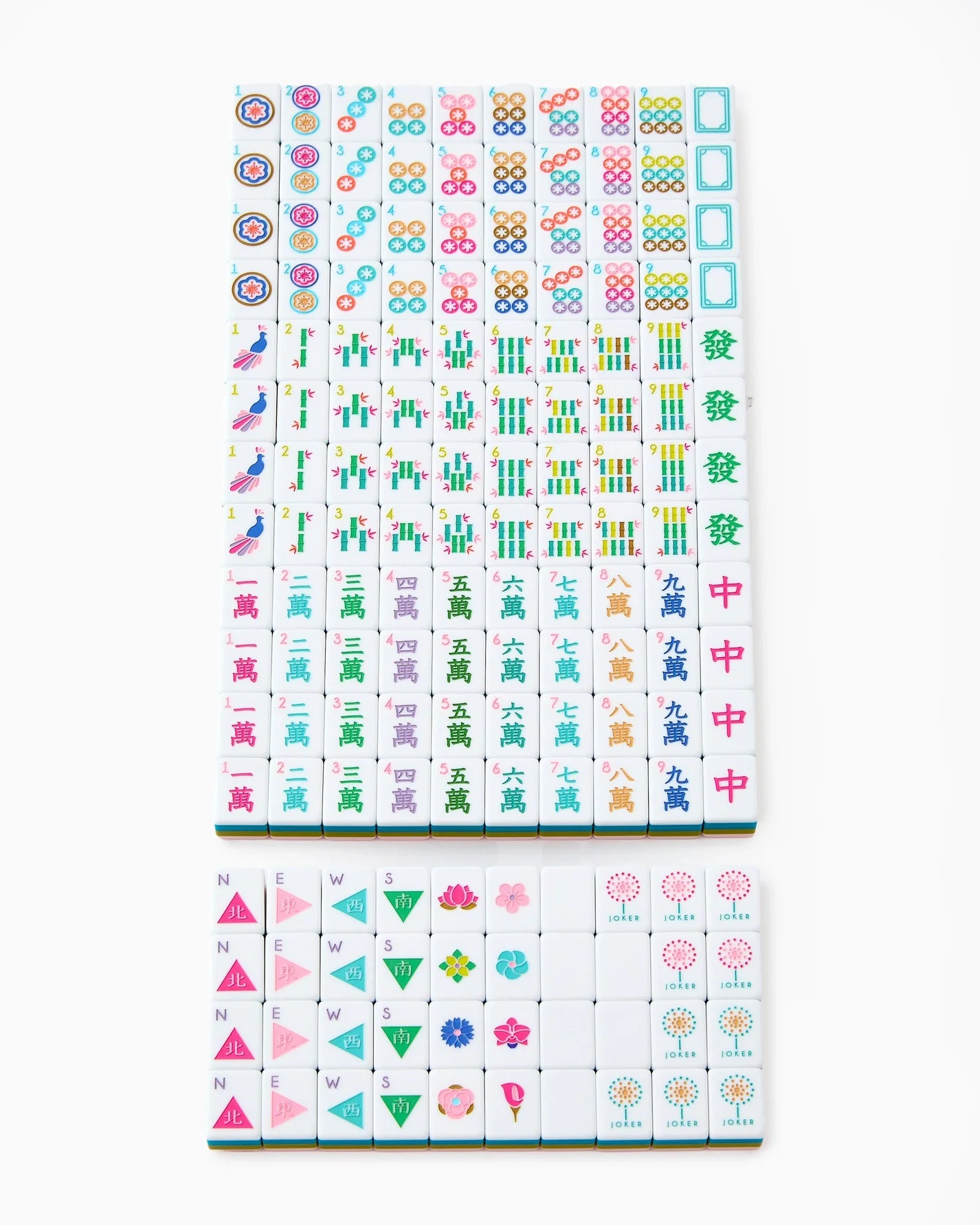 Mahjong Tiles - La Fete