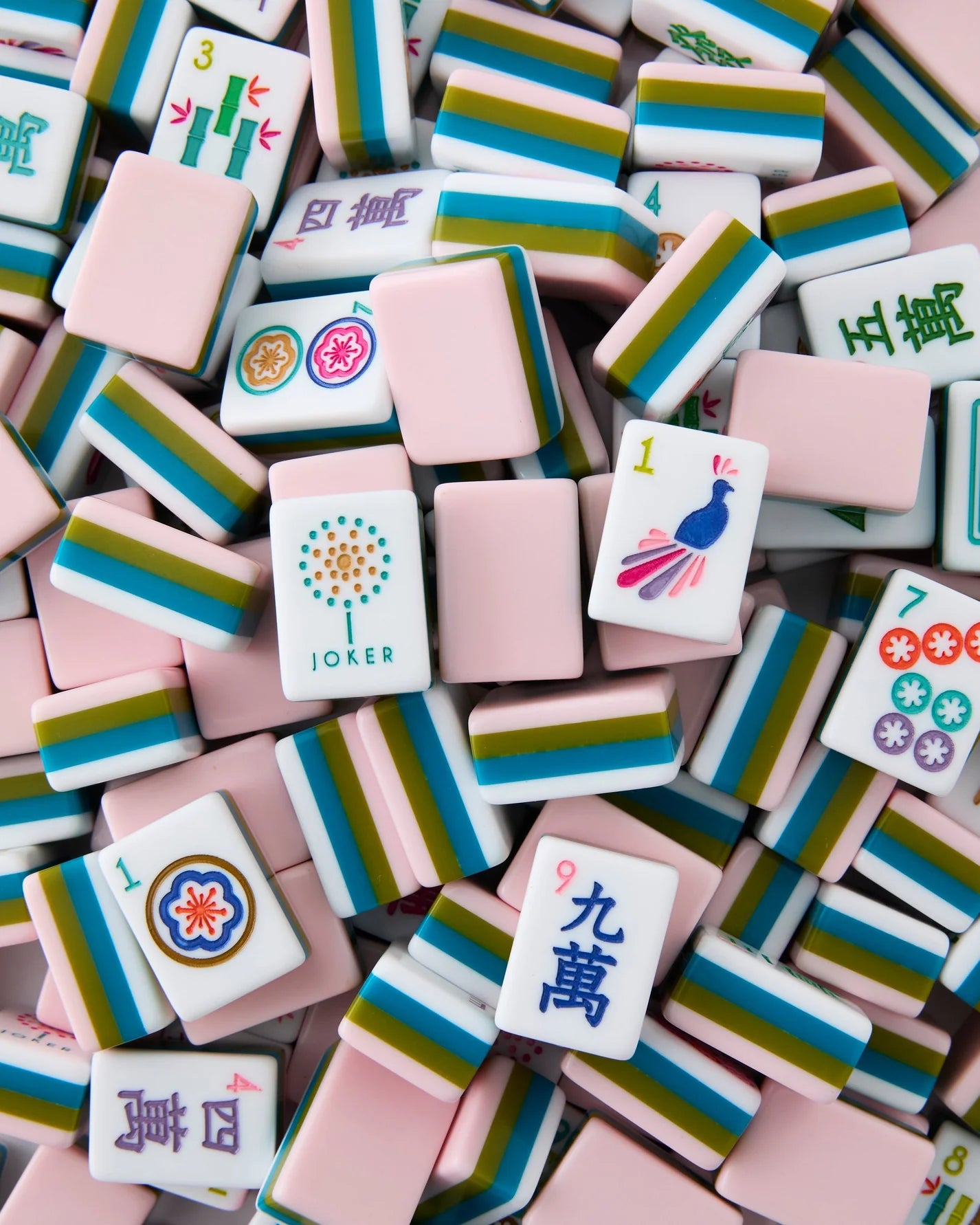 Mahjong Tiles - La Fete
