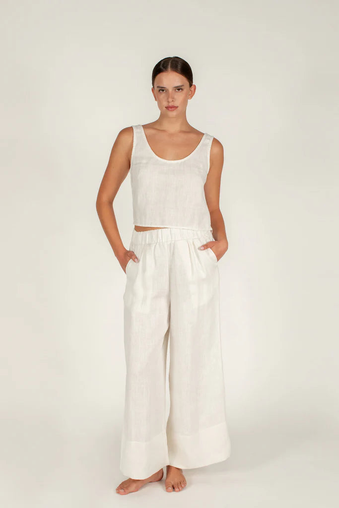 Encino Pant - Bone