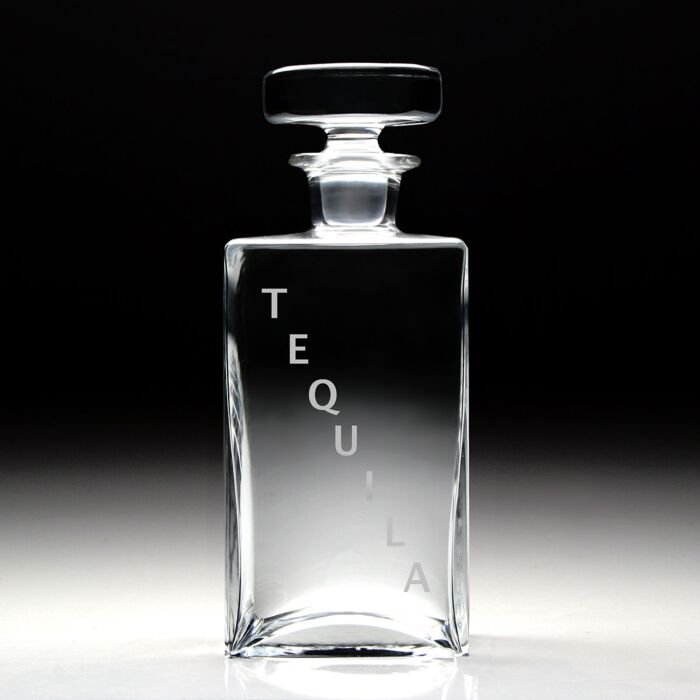 Lillian Square Decanter - TEQUILA