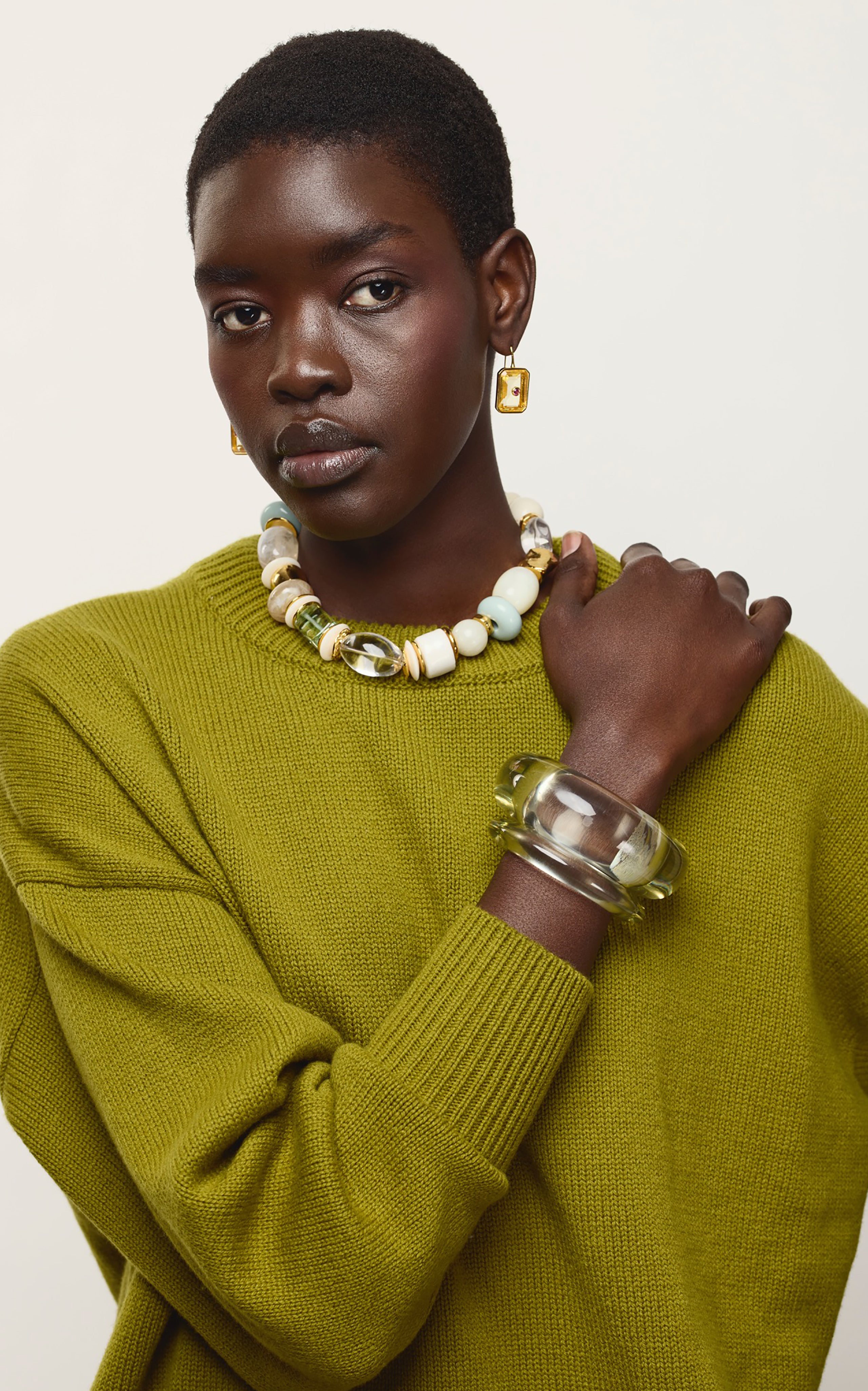 Monument Collar - Sea Glass