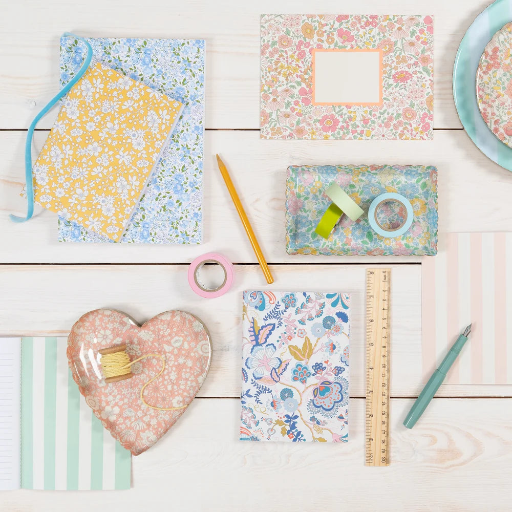 Meri Meri x Liberty Softcover Boxed Notebooks