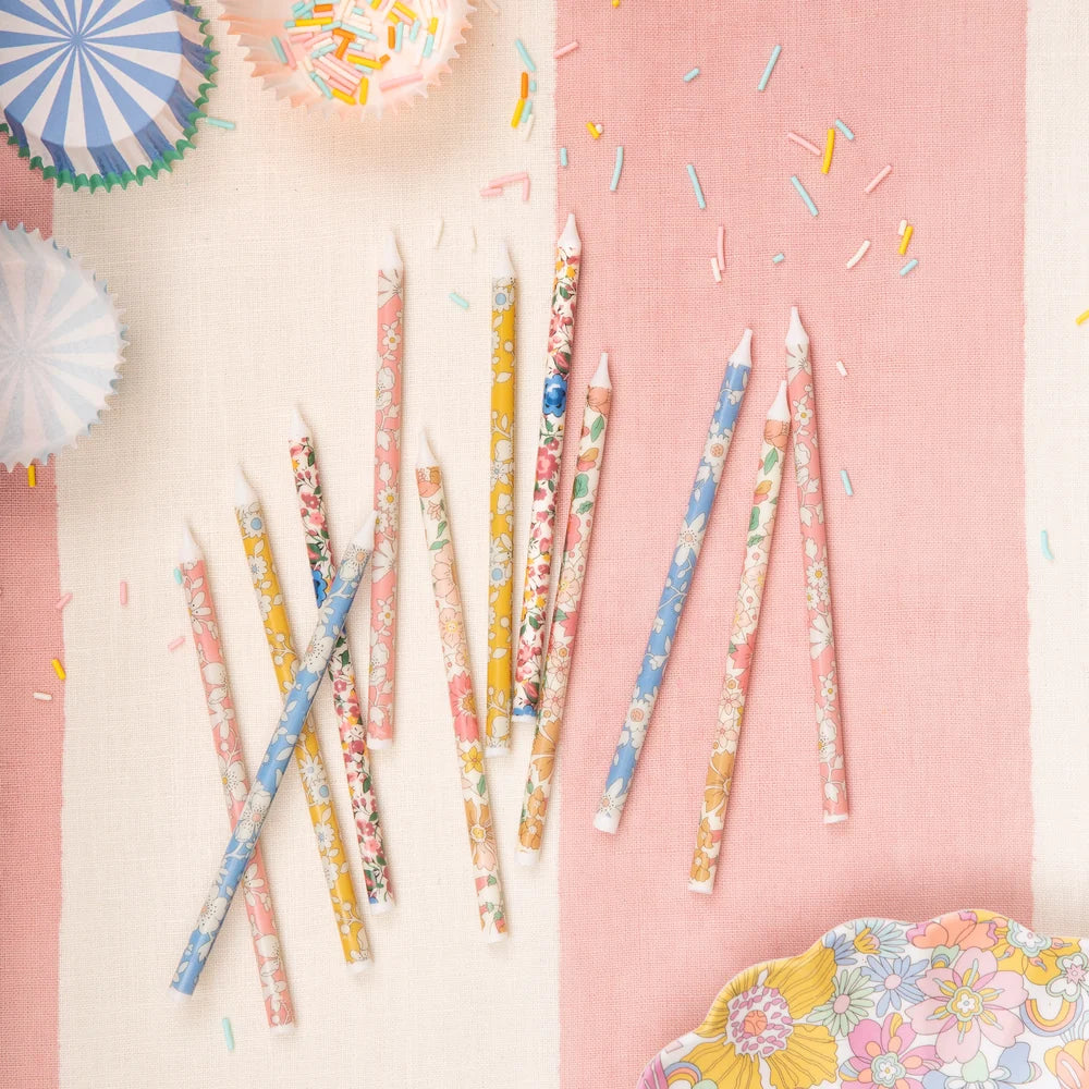 Meri Meri x Liberty Floral Party Candles