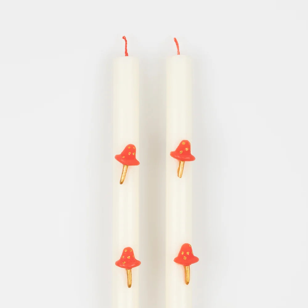 Mushroom Table Candles