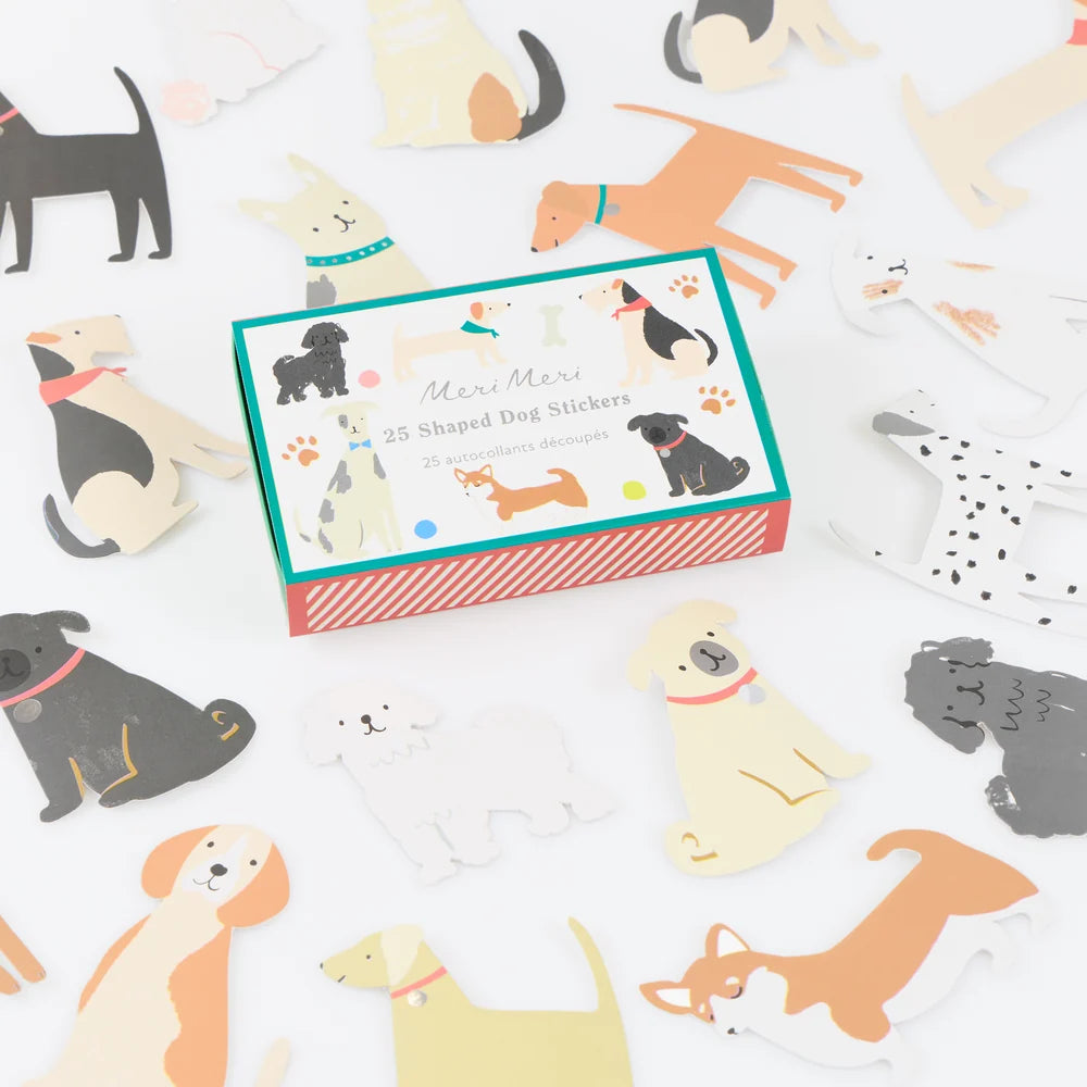 Dog Shaped Stickers
